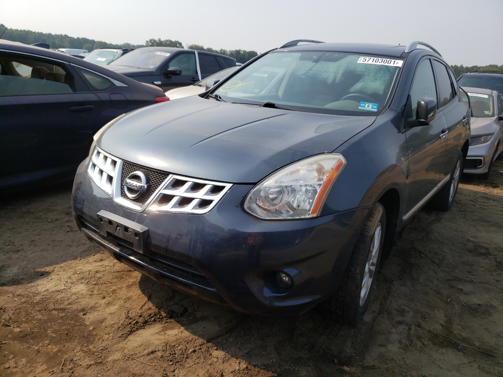 Photo 2 from auction – 2013 NISSAN ROGUE S with VIN JN8AS5MV3DW637585