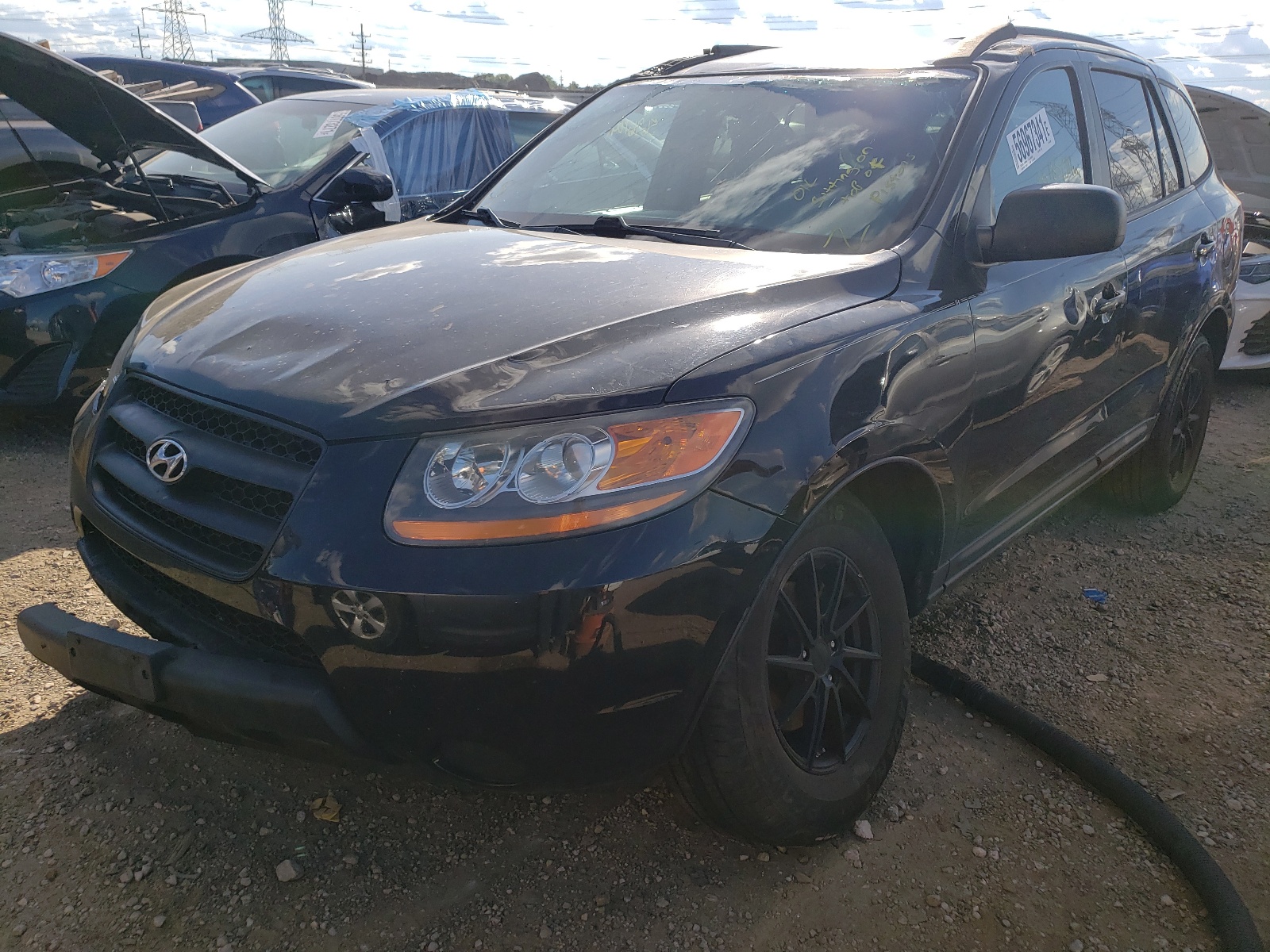 Photo 2 from auction – 2009 HYUNDAI SANTA FE G with VIN 5NMSG73DX9H269499