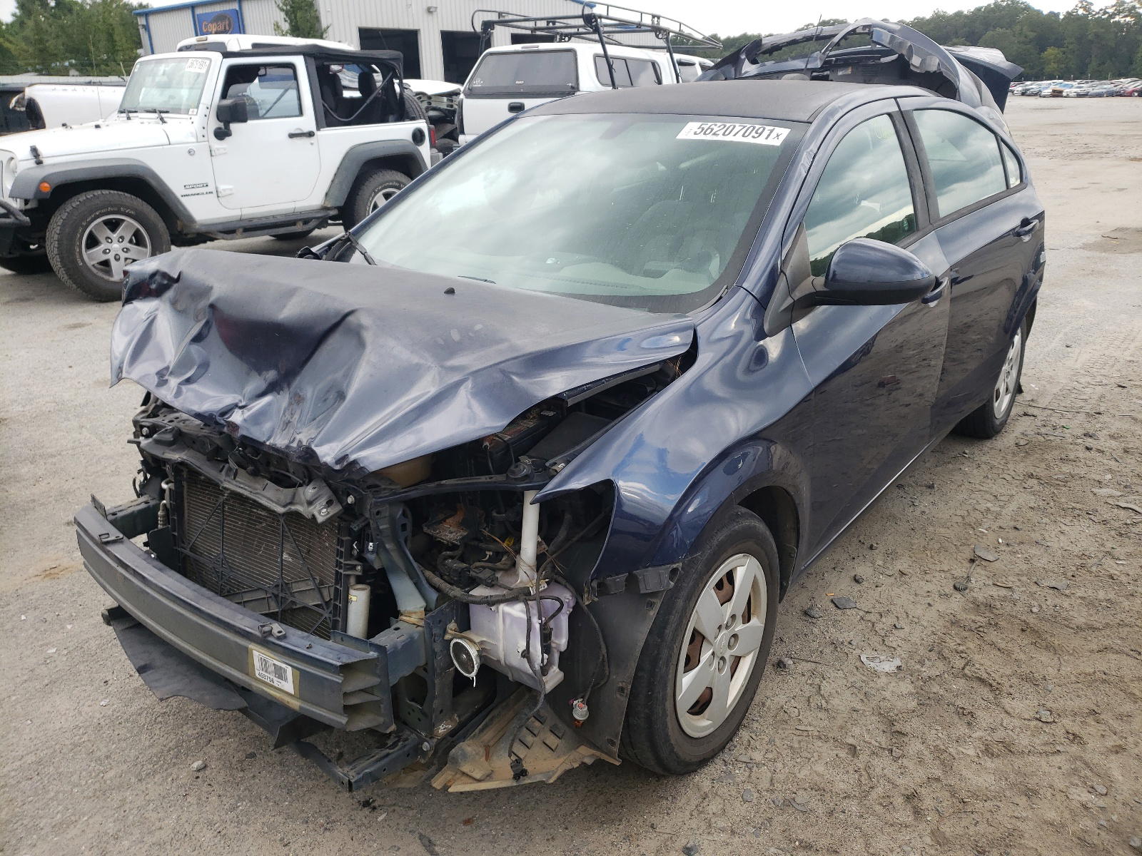 Photo 2 from auction – 2015 CHEVROLET SONIC LS with VIN 1G1JA5SH9F4115448