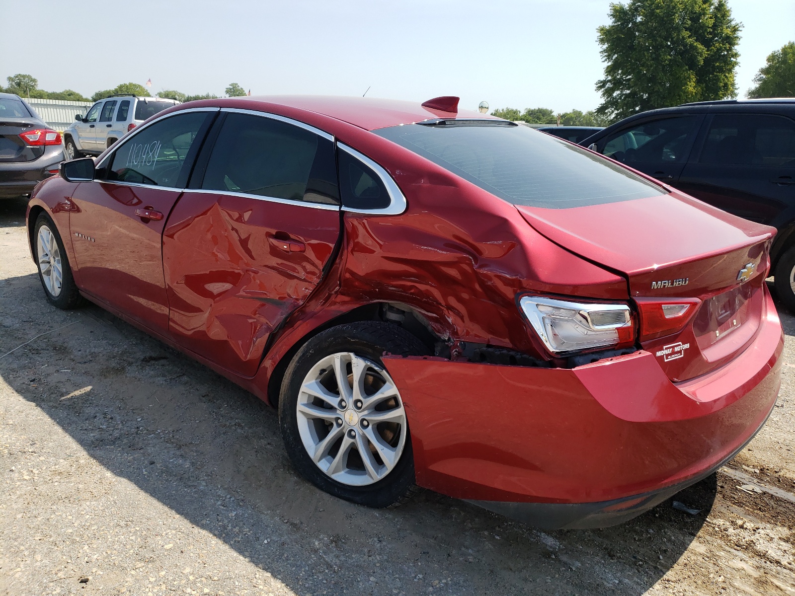 Photo 3 from auction – 2016 CHEVROLET MALIBU LT with VIN 1G1ZE5ST7GF308134