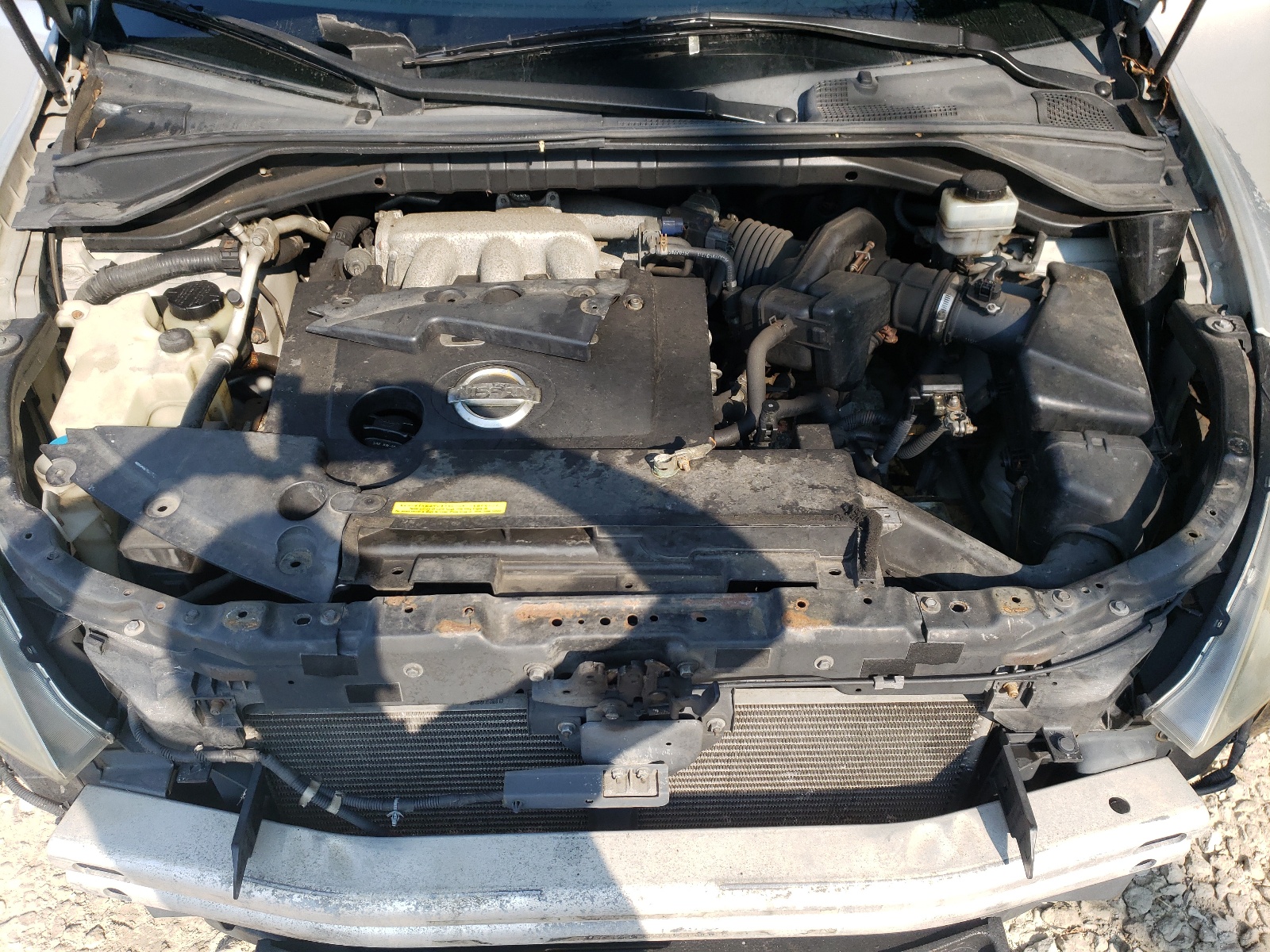 Photo 7 from auction – 2007 NISSAN MURANO SL with VIN JN8AZ08W67W655486