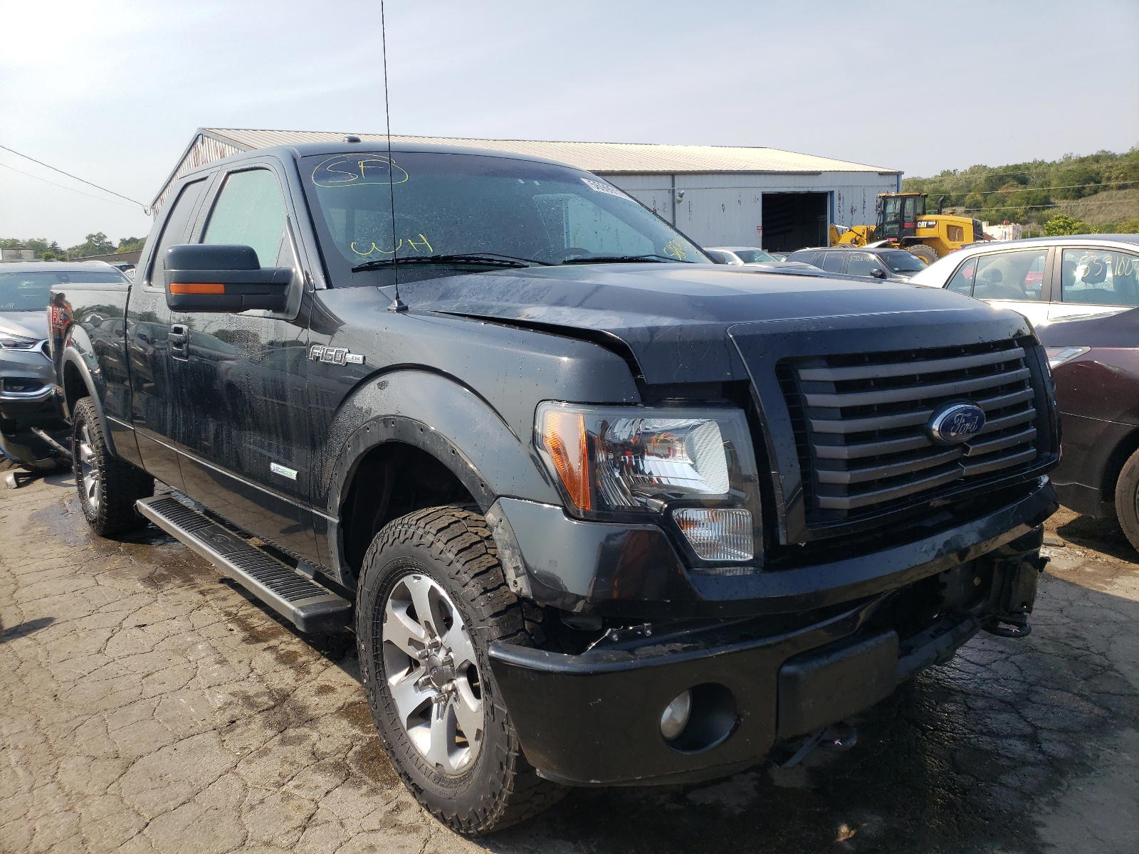 FORD F150 SUPER 2012 with VIN 1FTFX1ET1CFC93441 - Photo from auction