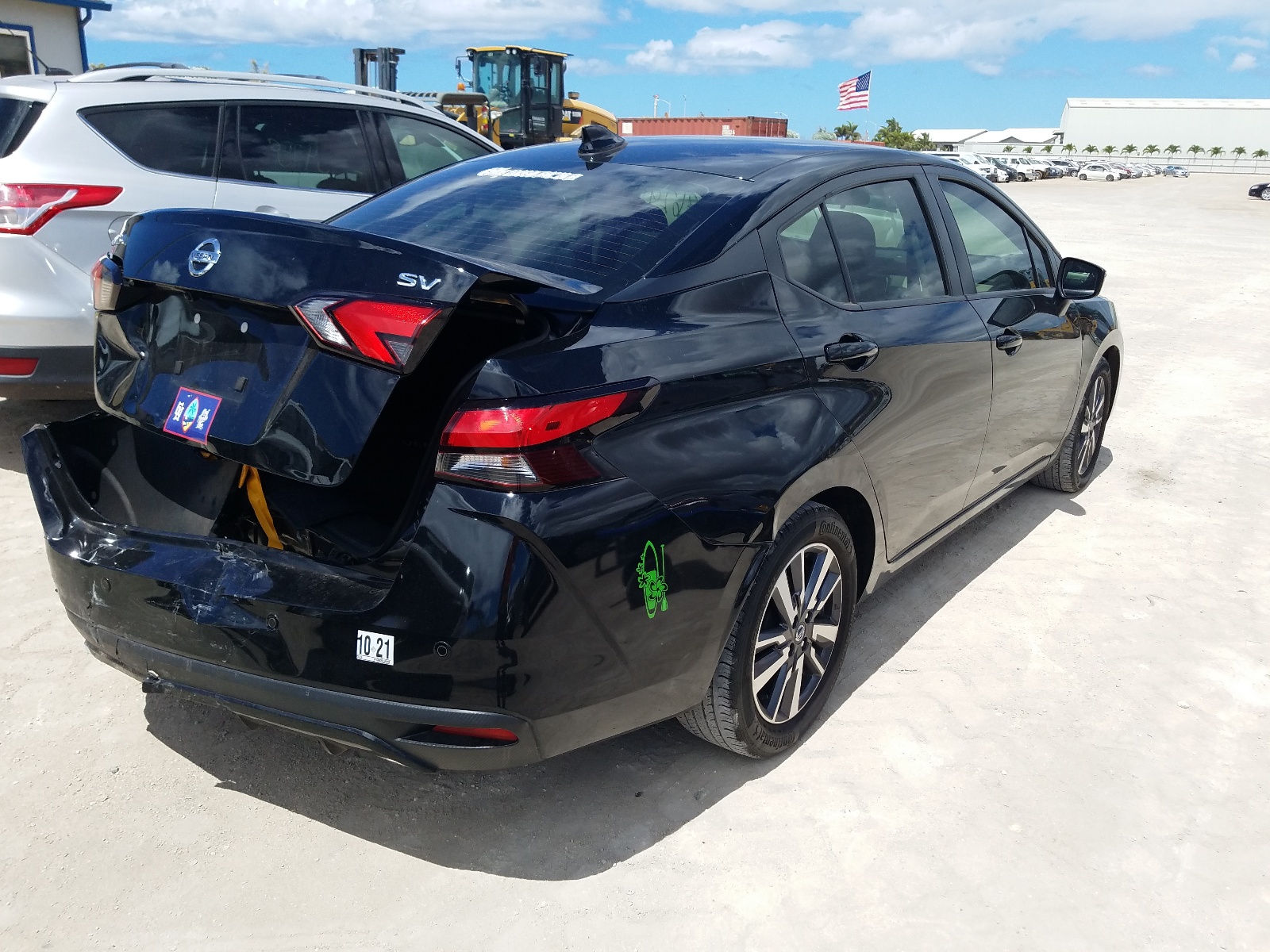Photo 4 from auction – 2020 NISSAN VERSA S/SV with VIN 3N1CN8EV9LL808228
