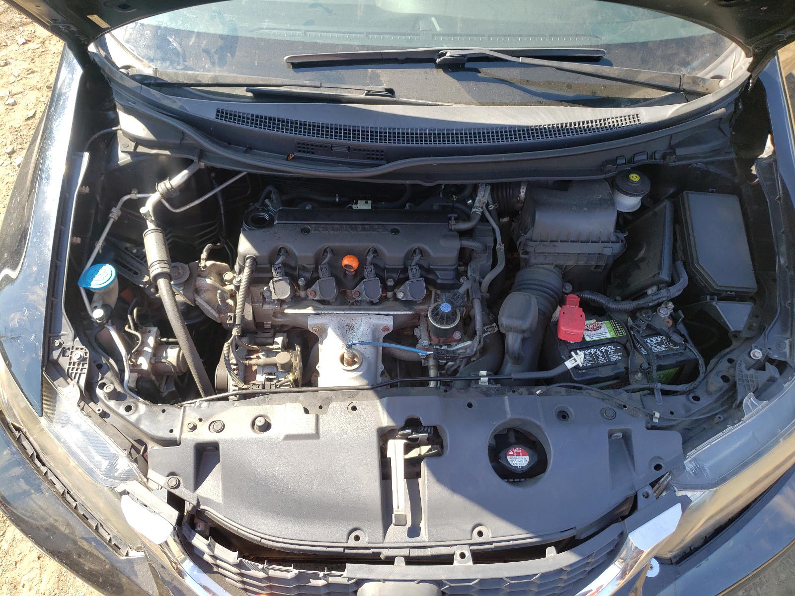 Photo 7 from auction – 2013 HONDA CIVIC with VIN 19XFB2F59DE022515