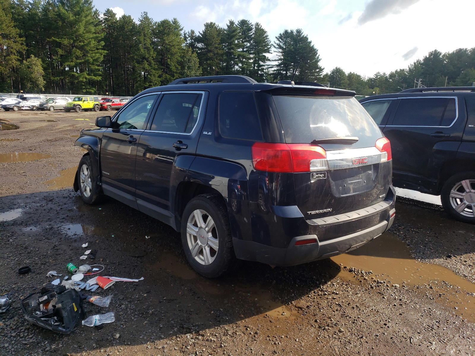 Photo 3 from auction – 2015 GMC TERRAIN SL with VIN 2GKFLWEK7F6379579