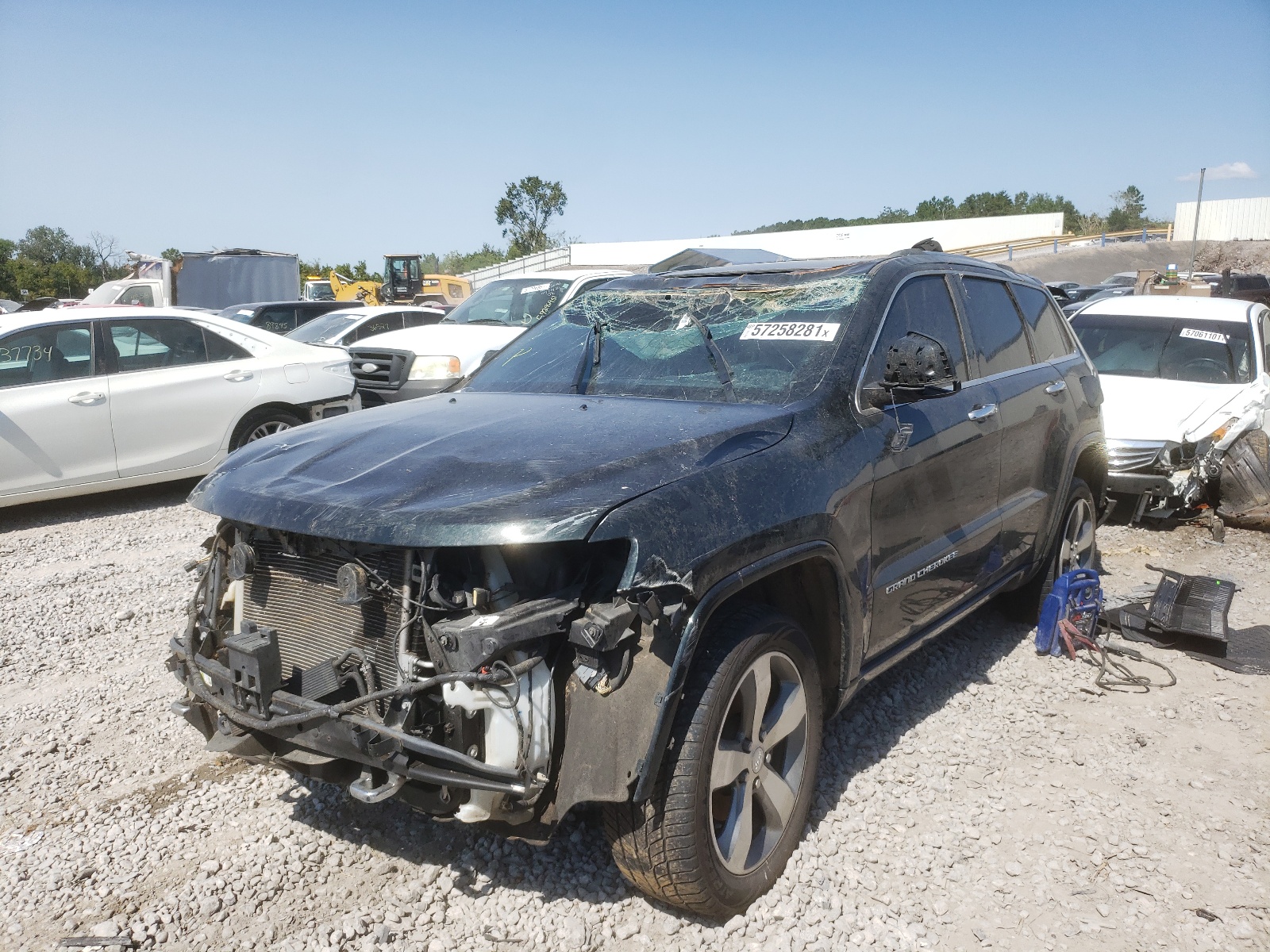 Photo 2 from auction – 2014 JEEP GRAND CHER with VIN 1C4RJFCG2EC422793