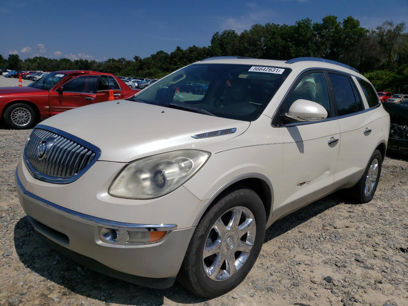 Photo 2 from auction – 2008 BUICK ENCLAVE CX with VIN 5GAER237X8J106088