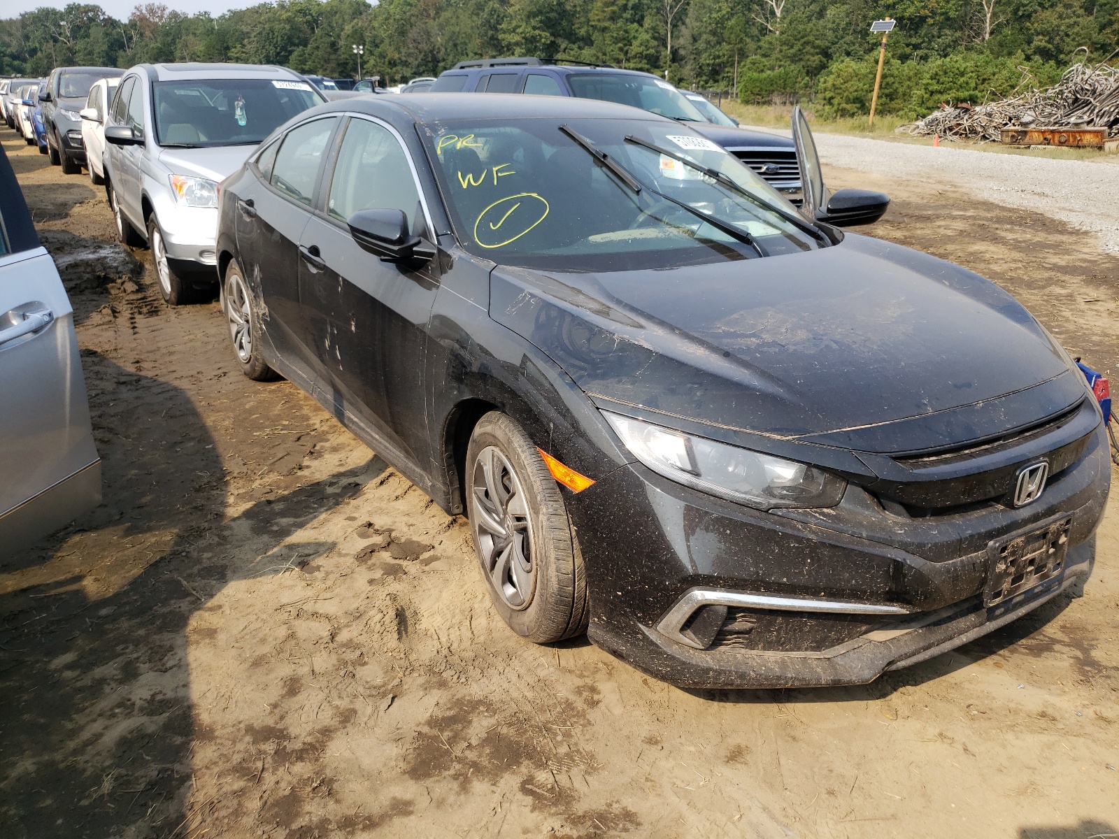 Photo 1 from auction – 2020 HONDA CIVIC LX with VIN 2HGFC2F65LH514985