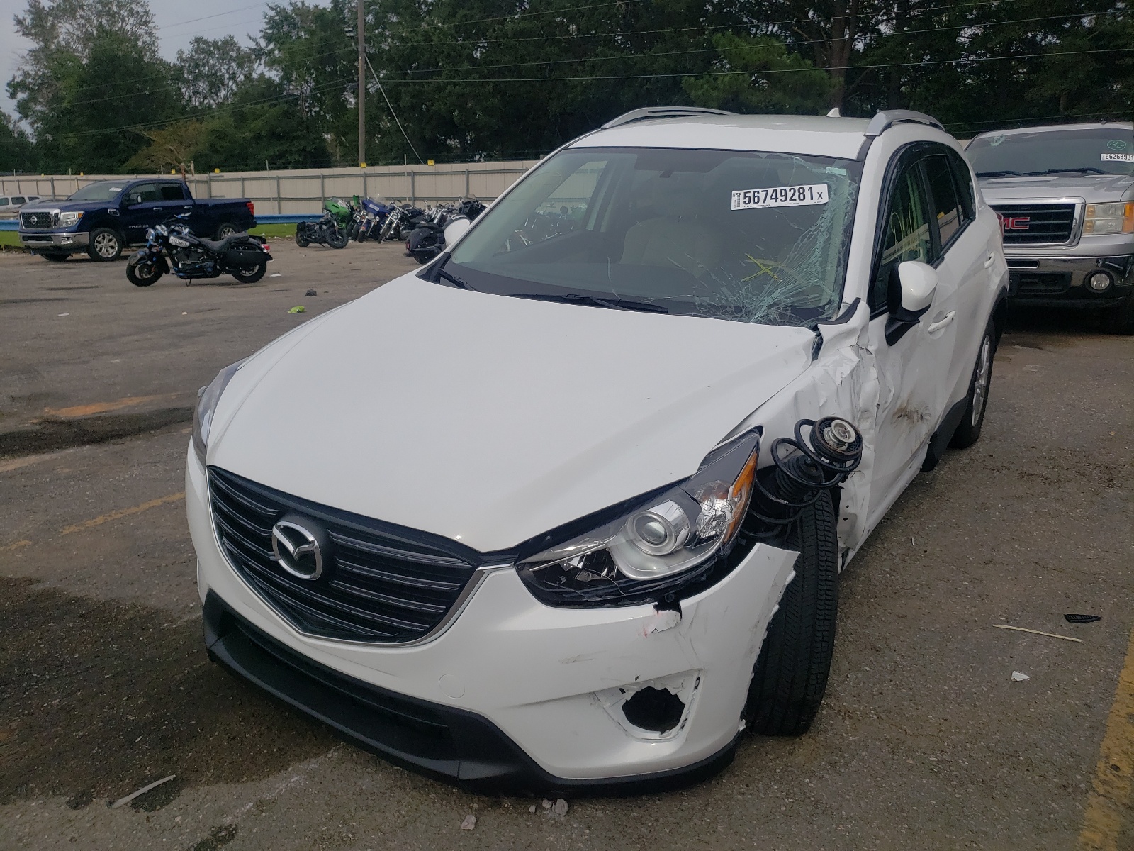 Photo 2 from auction – 2016 MAZDA CX-5 TOURI with VIN JM3KE2CYXG0870492