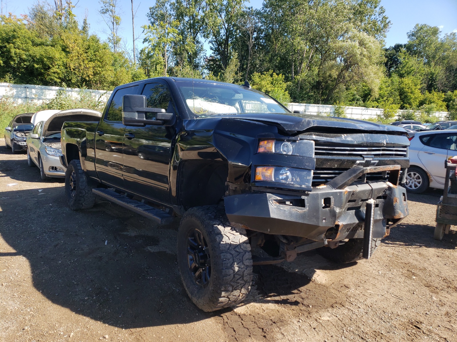 CHEVROLET SILVERADO 2016 with VIN 1GC1KVE80GF127803 - Photo from auction