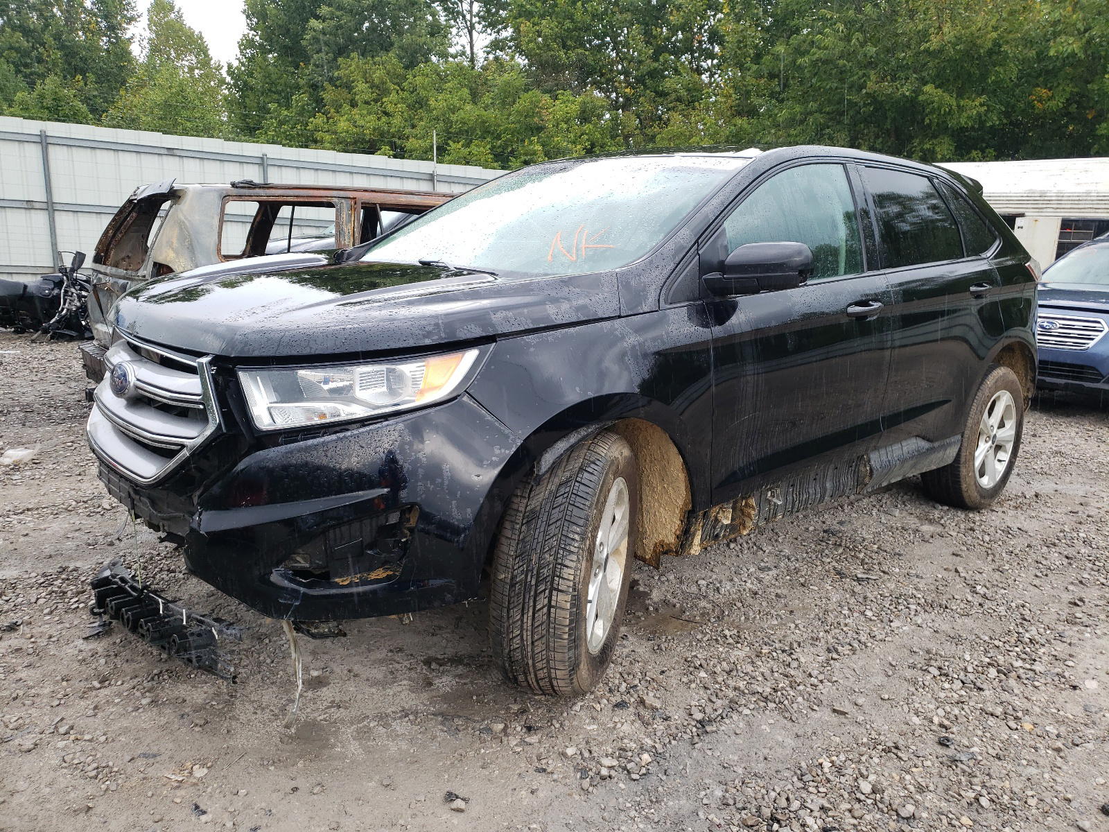 Photo 2 from auction – 2017 FORD EDGE SE with VIN 2FMPK4G94HBB36318
