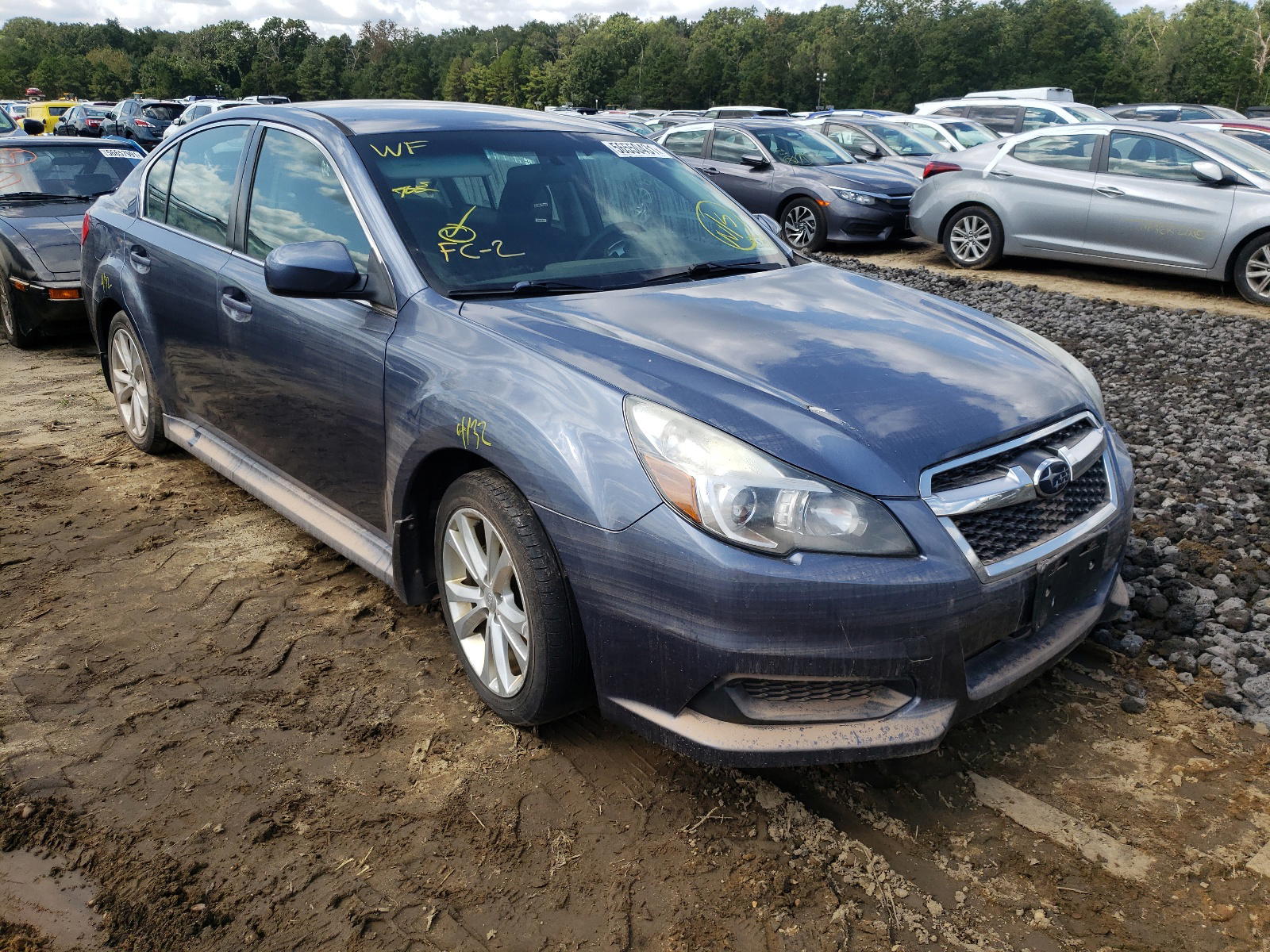 SUBARU LEGACY 2.5 2013 with VIN 4S3BMBC68D3029159 - Photo from auction