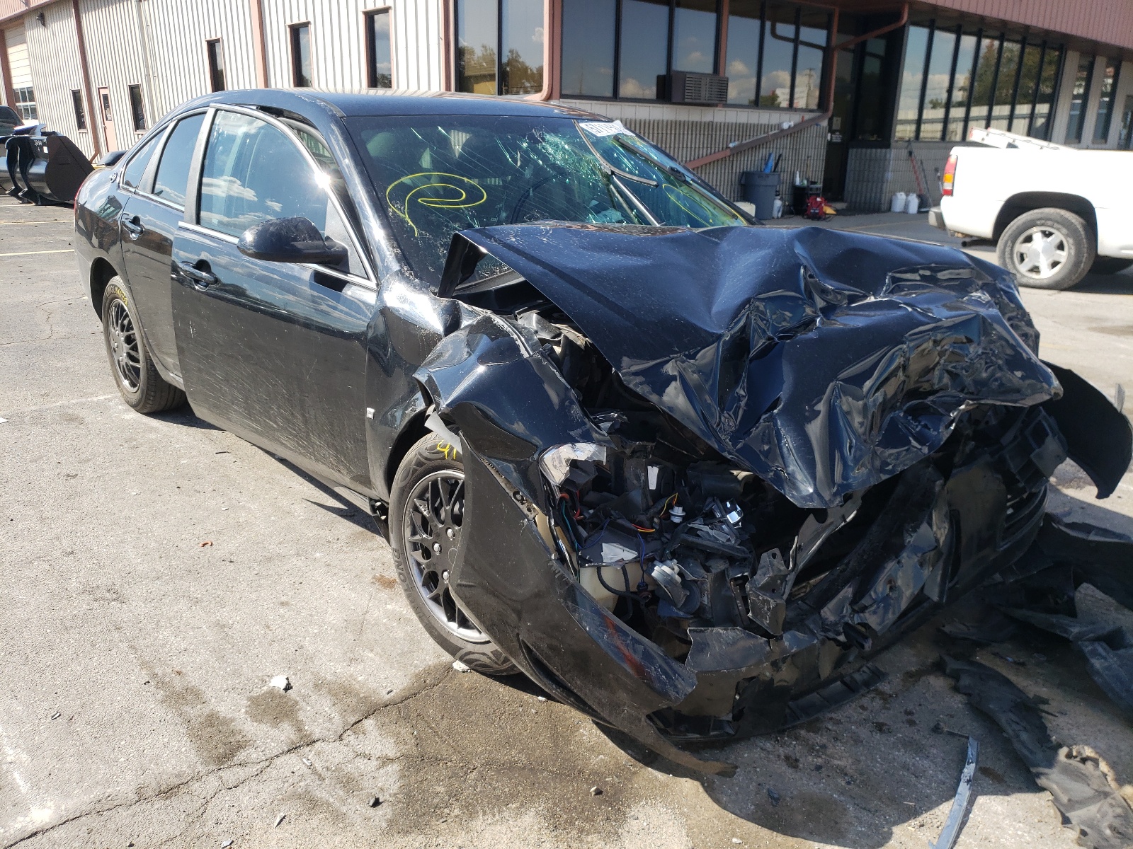 CHEVROLET IMPALA LS 2008 with VIN 2G1WB58K581265383 - Photo from auction