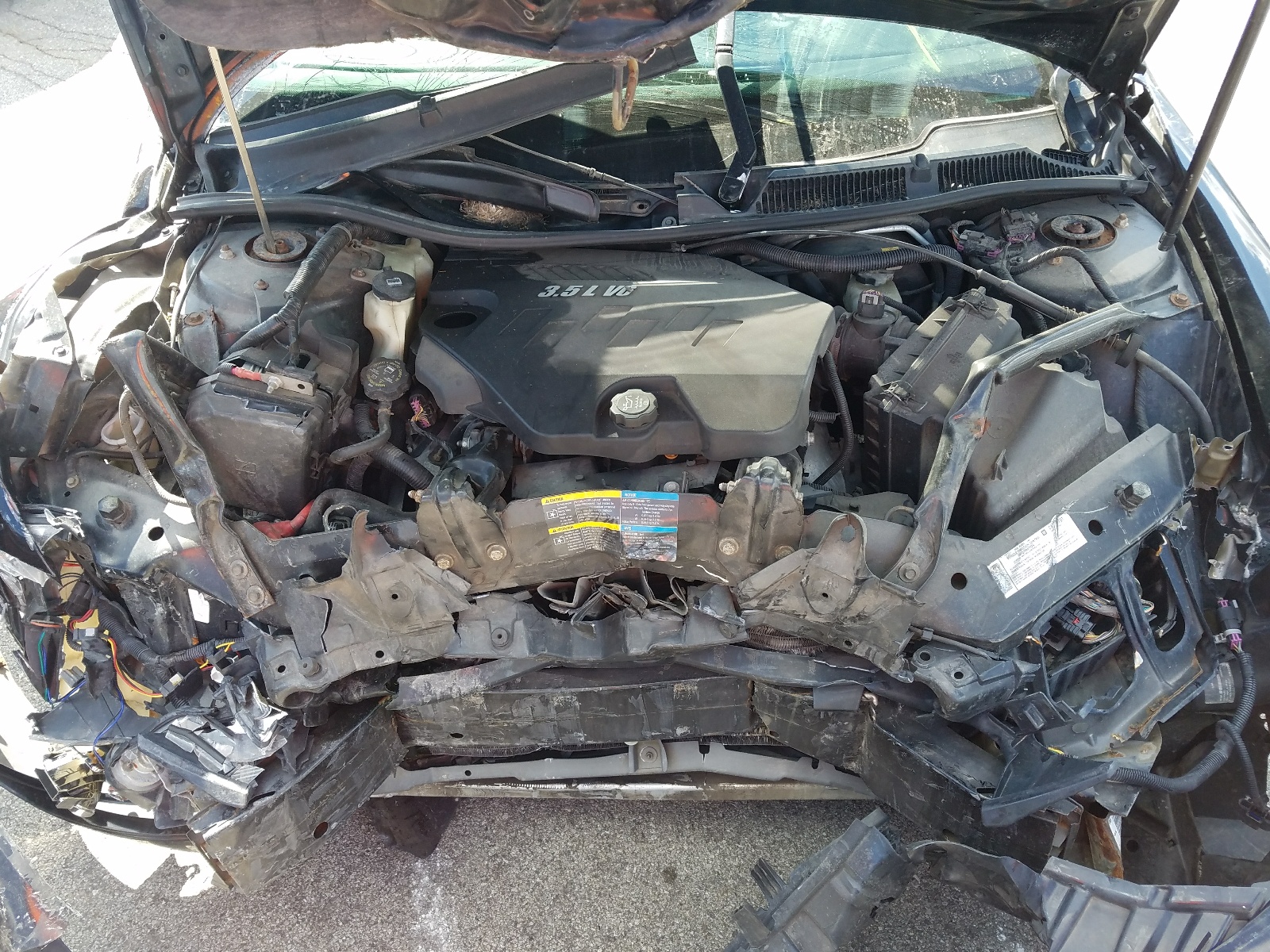 Photo 7 from auction – 2008 CHEVROLET IMPALA LS with VIN 2G1WB58K581265383