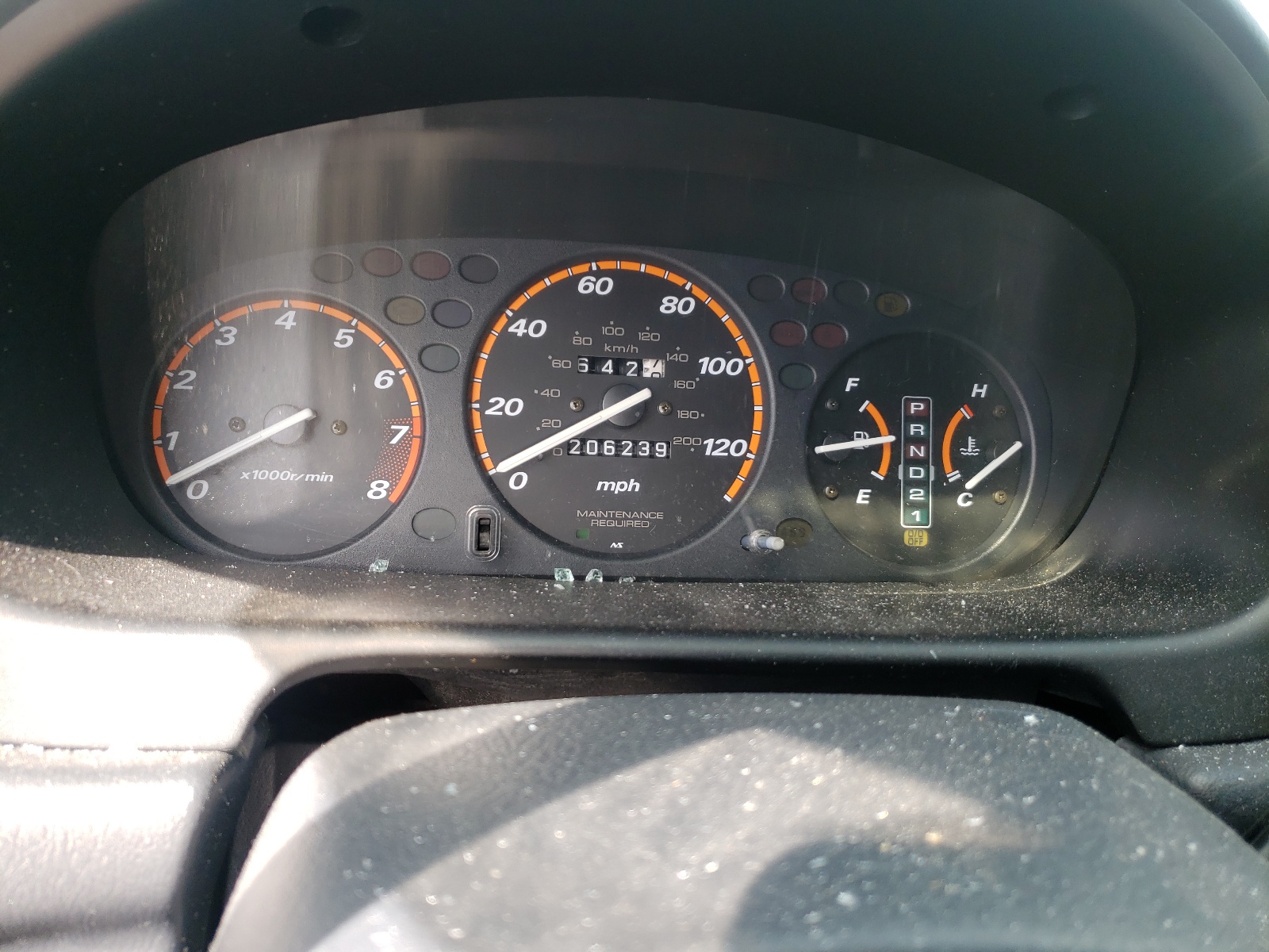 Photo 8 from auction – 2001 HONDA CR-V EX with VIN JHLRD18641S026815