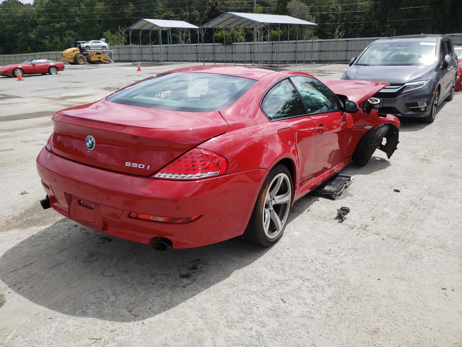 Photo 4 from auction – 2010 BMW 650 I with VIN WBAEA5C5XACV93645
