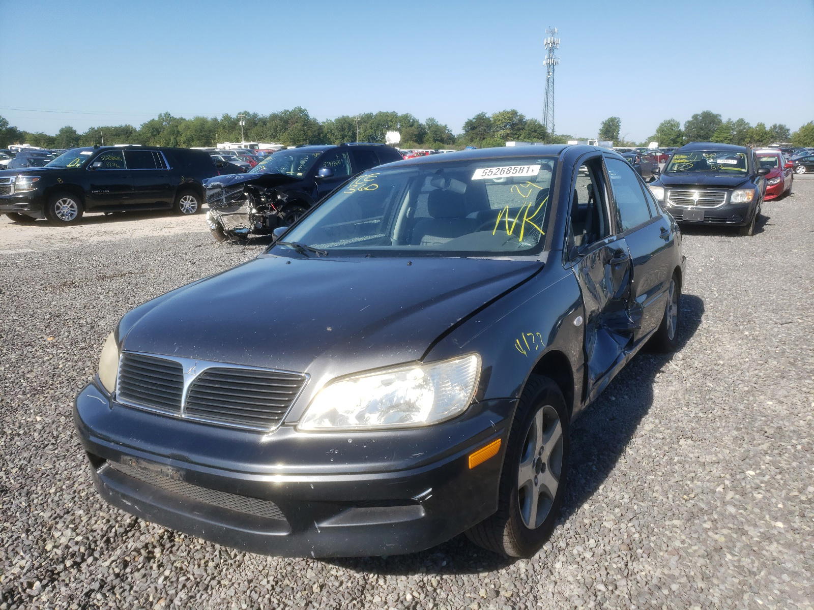 Photo 2 from auction – 2003 MITSUBISHI LANCER with VIN JA3AJ26E03U074028