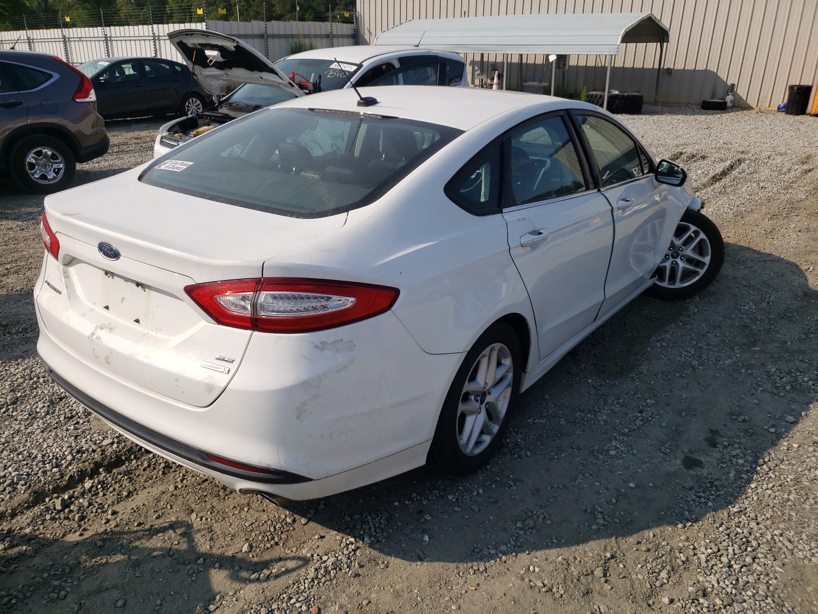 Photo 4 from auction – 2013 FORD FUSION SE with VIN 3FA6P0HRXDR355326