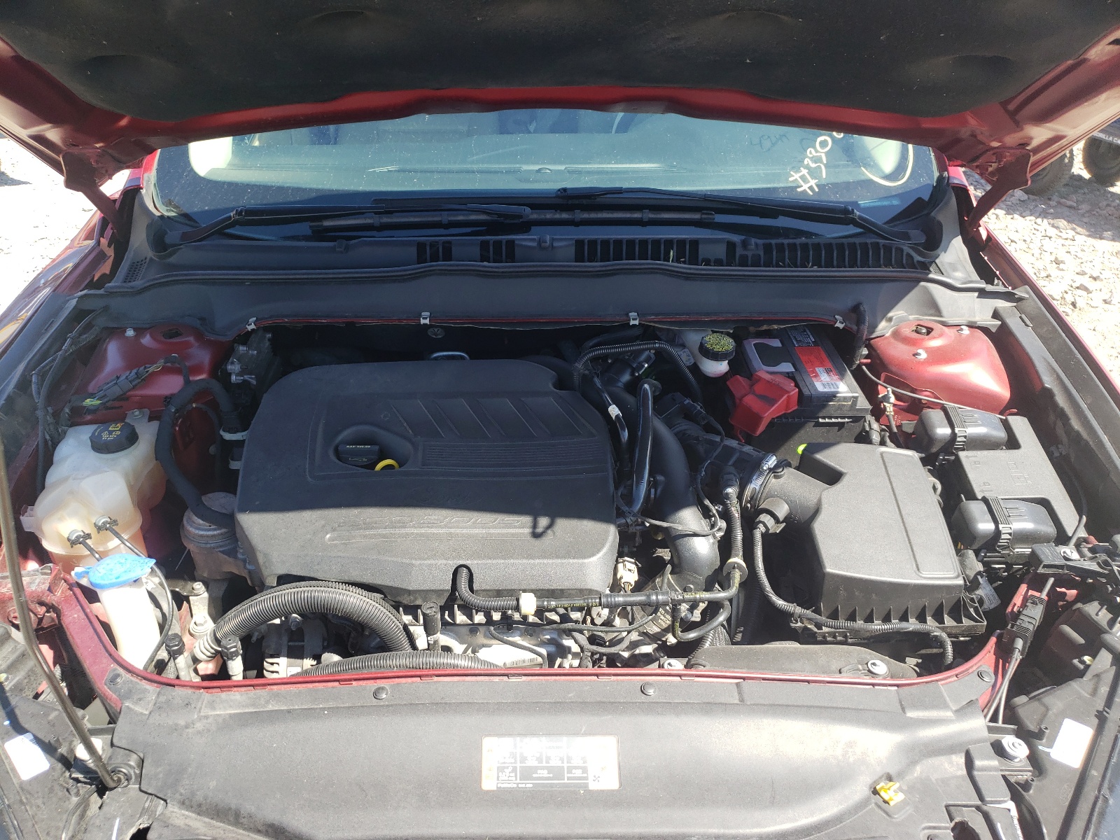 Photo 7 from auction – 2014 FORD FUSION SE with VIN 3FA6P0HD4ER134911