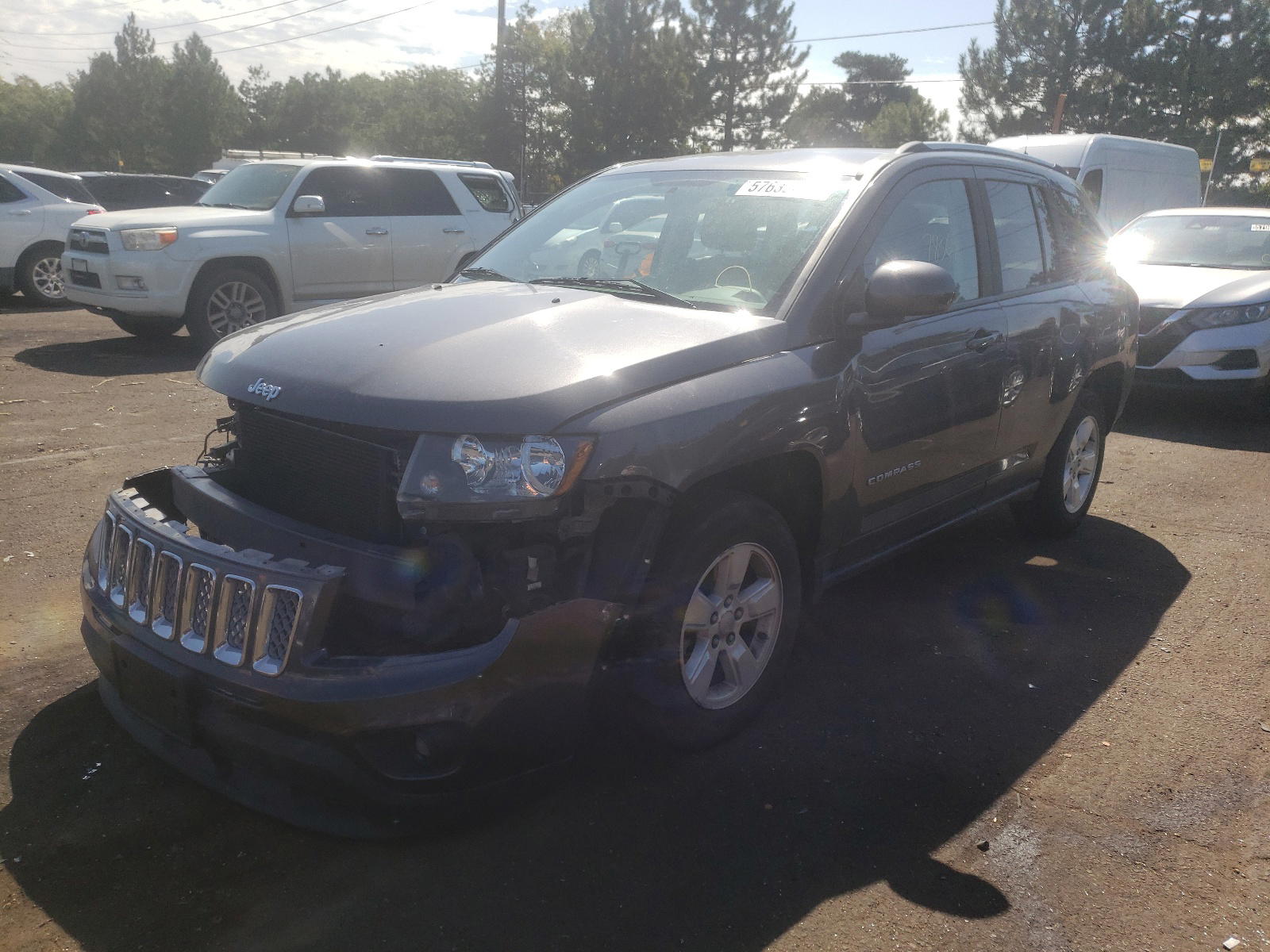 Photo 2 from auction – 2017 JEEP COMPASS LA with VIN 1C4NJCEBXHD198721