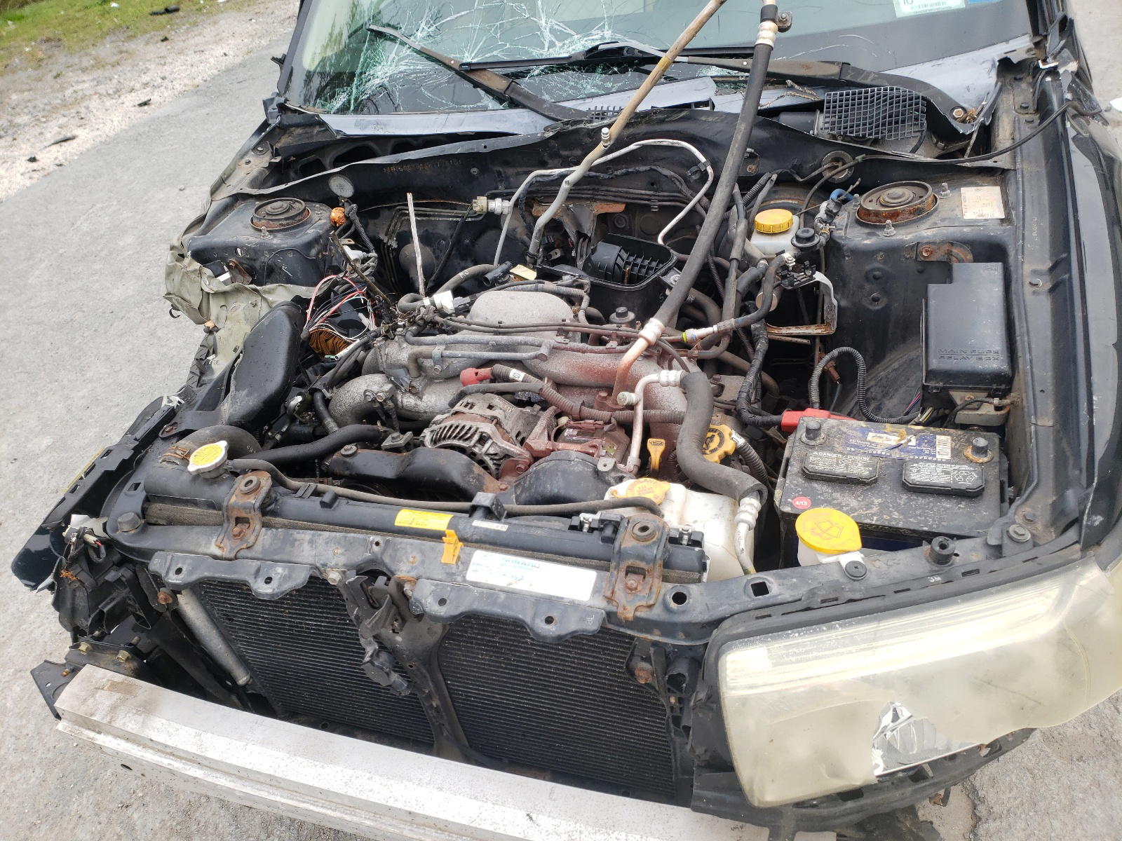 Photo 7 from auction – 2006 SUBARU FORESTER 2 with VIN JF1SG63616H717515