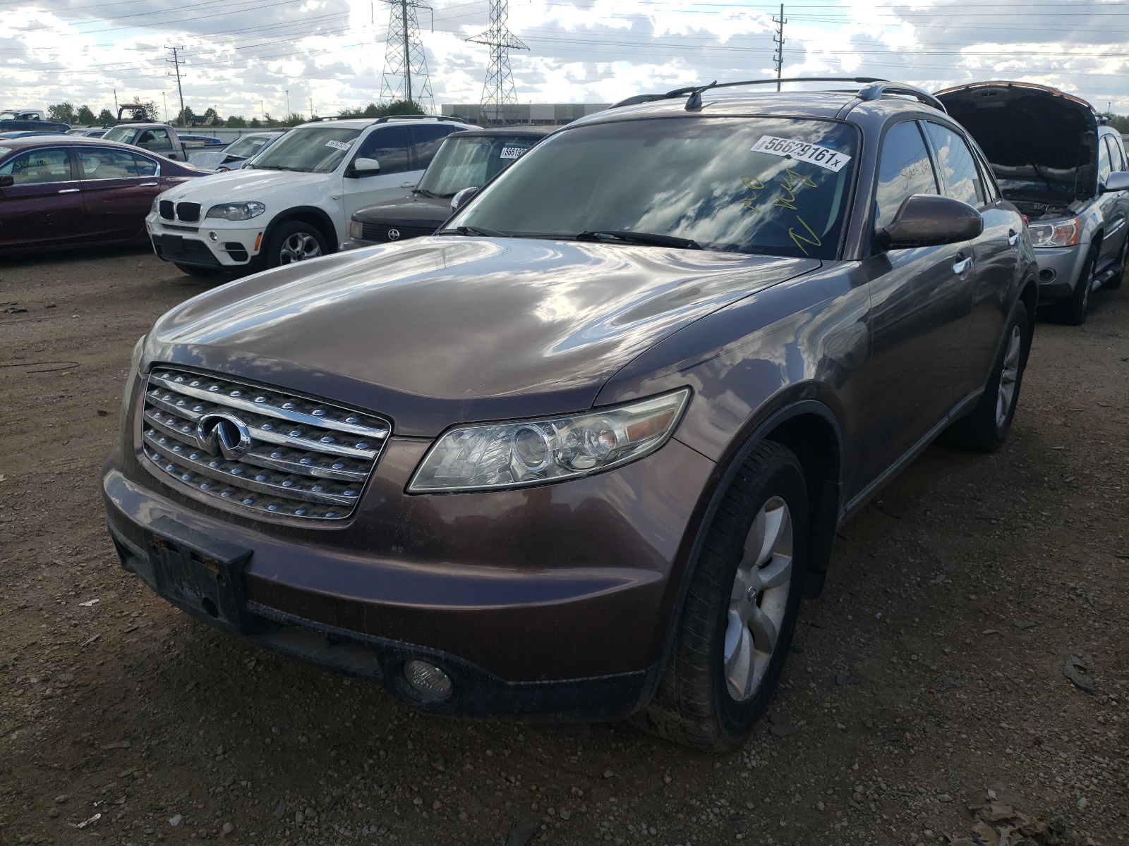 Photo 2 from auction – 2005 INFINITI FX35 with VIN JNRAS08W75X216224