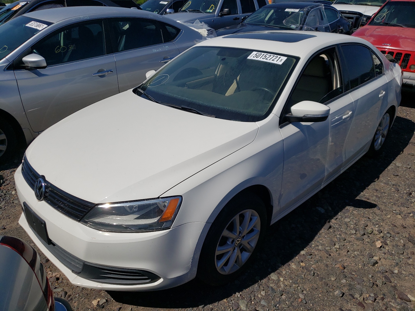 Photo 2 from auction – 2012 VOLKSWAGEN JETTA SE with VIN 3VWDP7AJ0CM404623