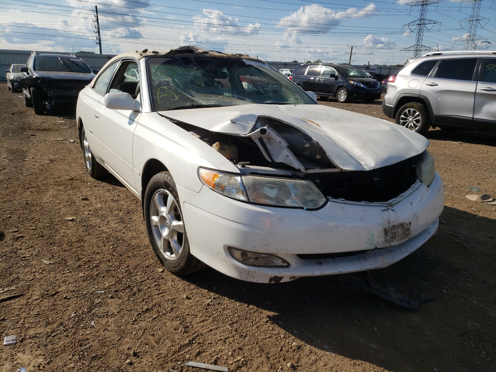 Photo 1 from auction – 2003 TOYOTA CAMRY SOLA with VIN 2T1CF22P03C605499