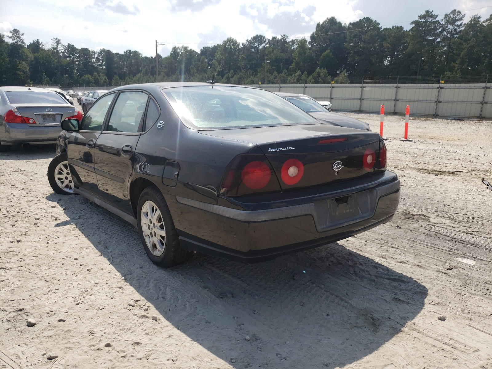 Photo 3 from auction – 2005 CHEVROLET IMPALA with VIN 2G1WF52E759145153