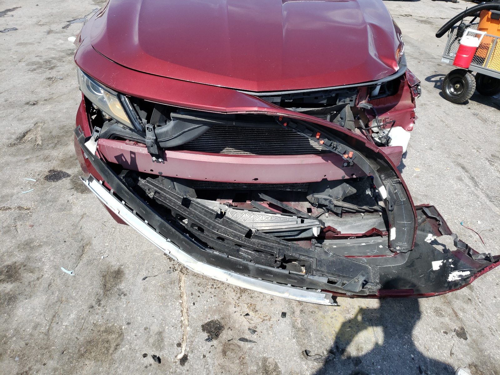 Photo 9 from auction – 2017 CHEVROLET IMPALA LT with VIN 1G1105SA9HU172564