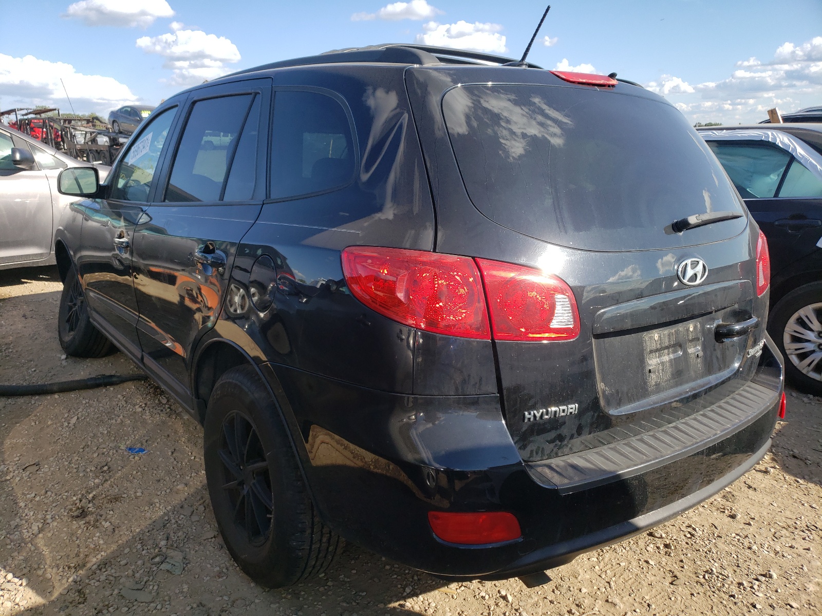 Photo 3 from auction – 2009 HYUNDAI SANTA FE G with VIN 5NMSG73DX9H269499