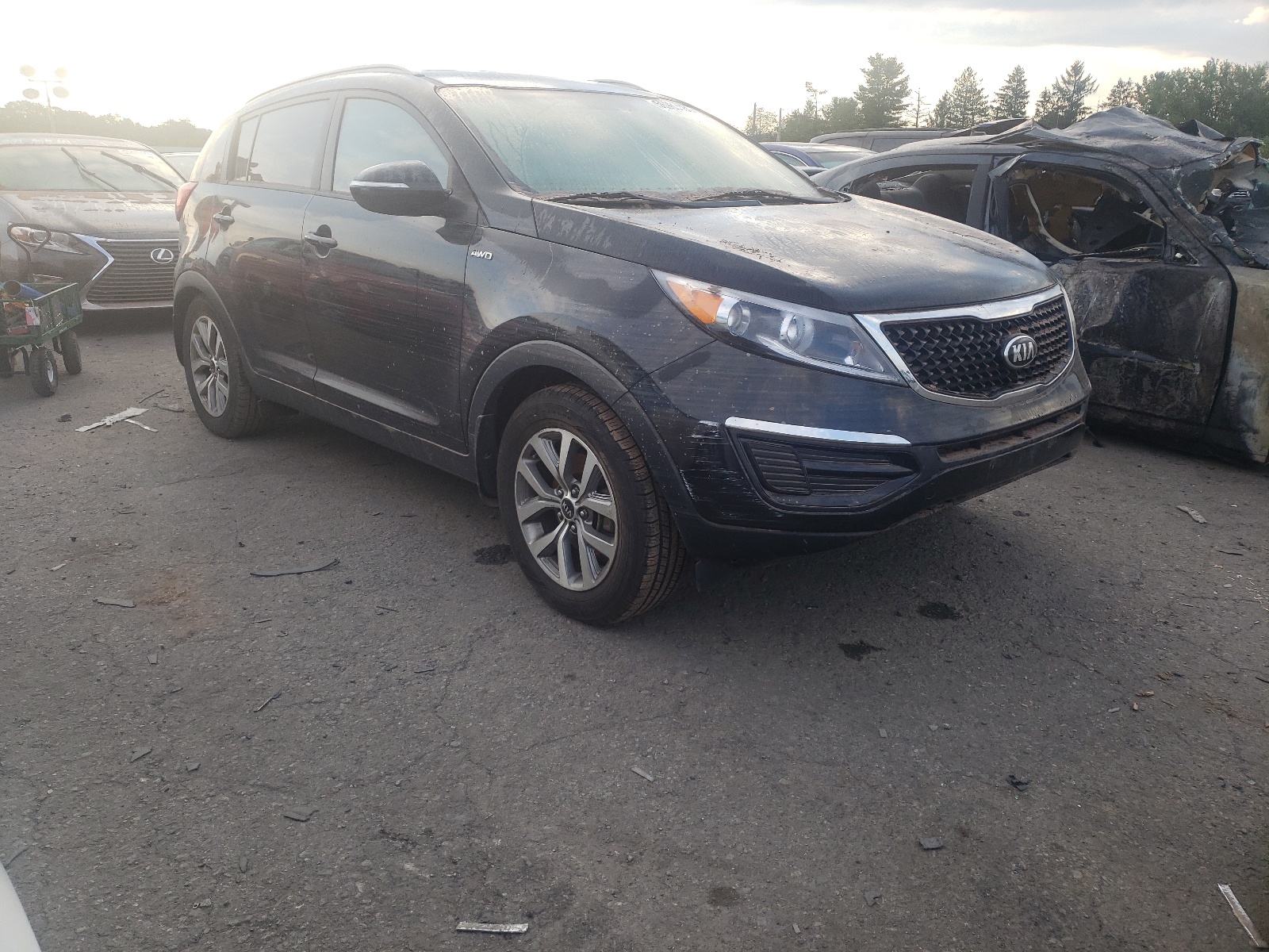 Photo 1 from auction – 2015 KIA SPORTAGE L with VIN KNDPBCAC2F7739776