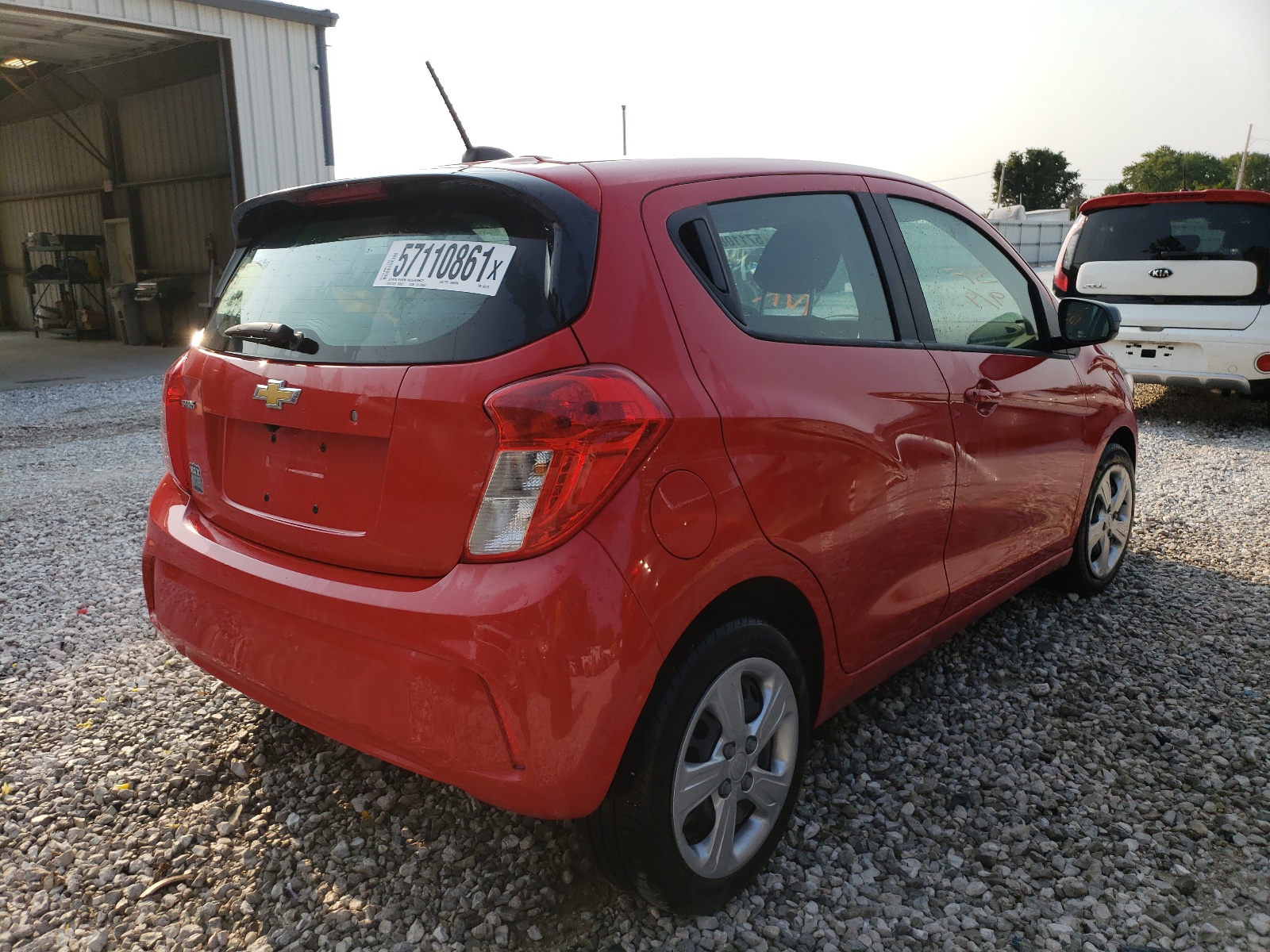 Photo 4 from auction – 2020 CHEVROLET SPARK LS with VIN KL8CB6SAXLC453179