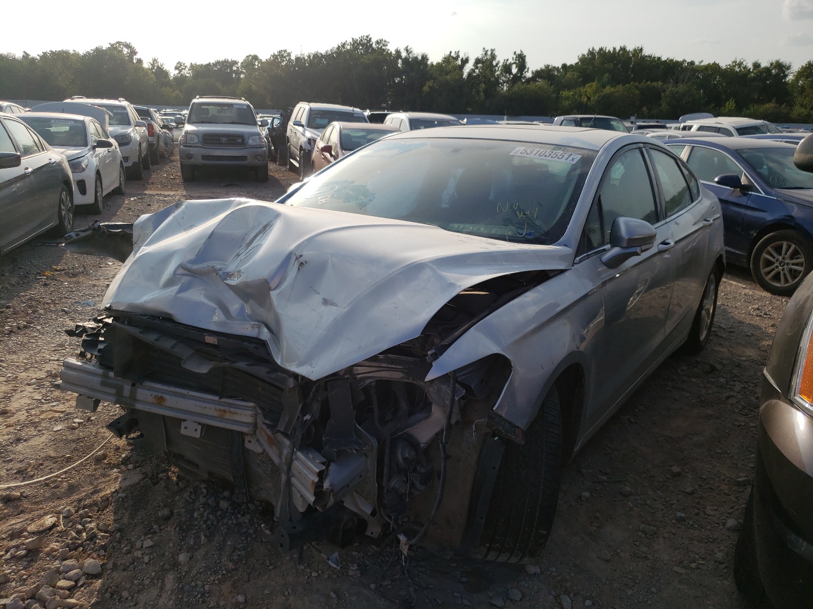 Photo 2 from auction – 2013 FORD FUSION SE with VIN 3FA6P0H79DR118664