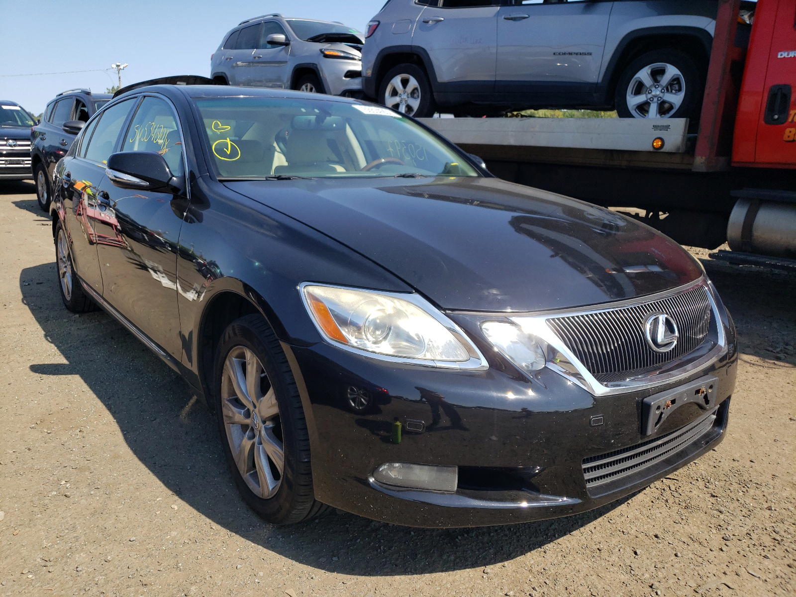 LEXUS GS 350 2010 with VIN JTHCE1KS6A0027318 - Photo from auction