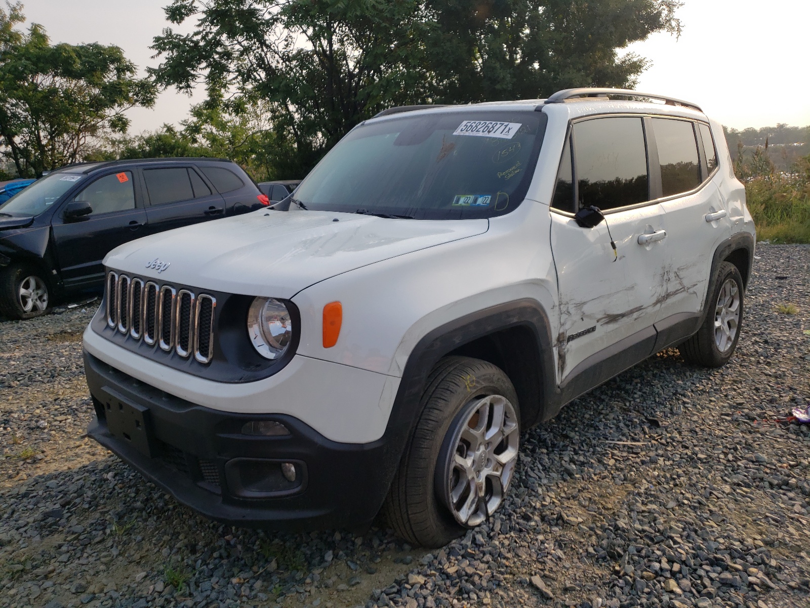 Photo 2 from auction – 2018 JEEP RENEGADE L with VIN ZACCJBBB4JPJ23376