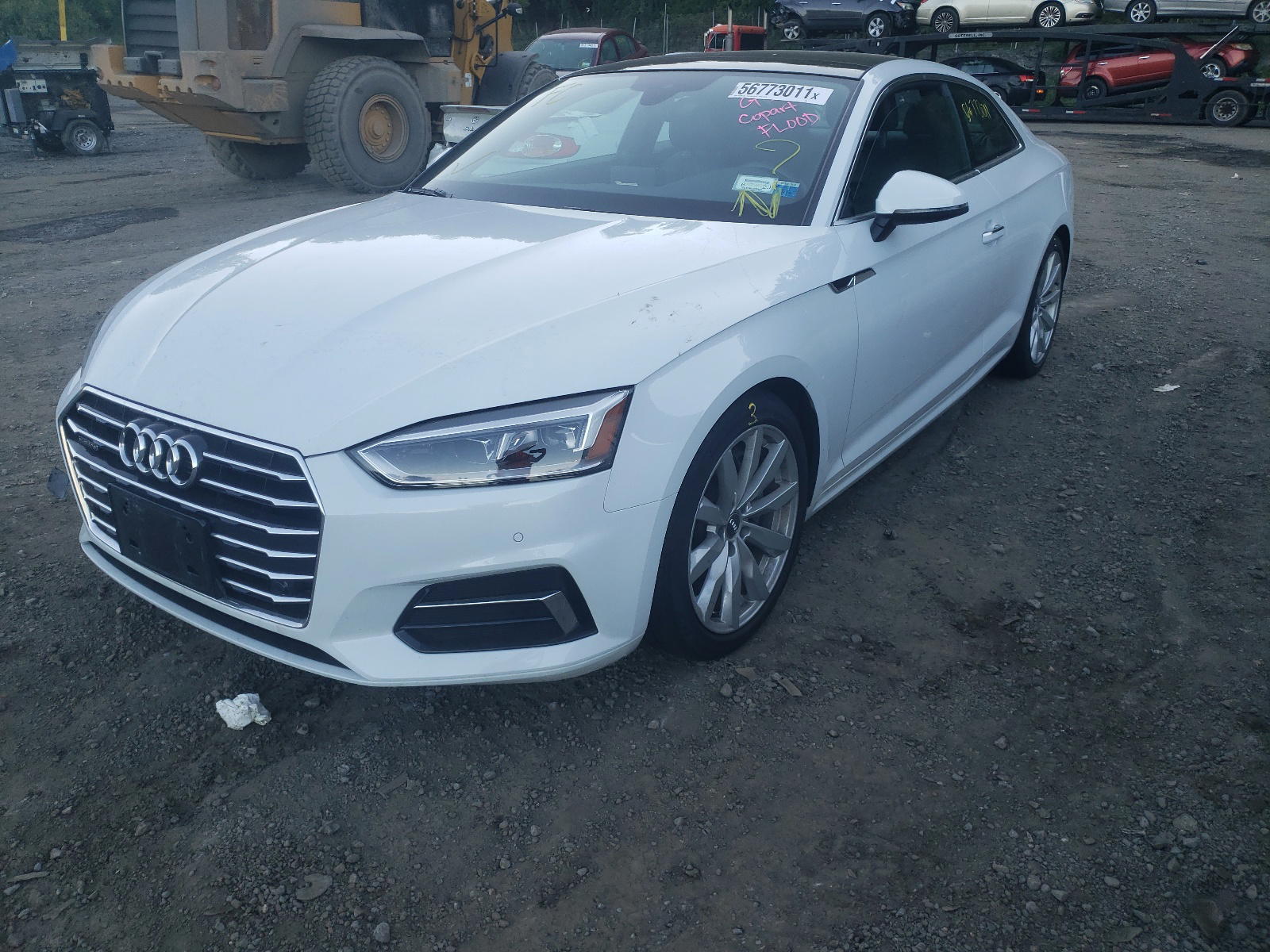 Photo 2 from auction – 2018 AUDI A5 PREMIUM with VIN WAUPNAF53JA005789
