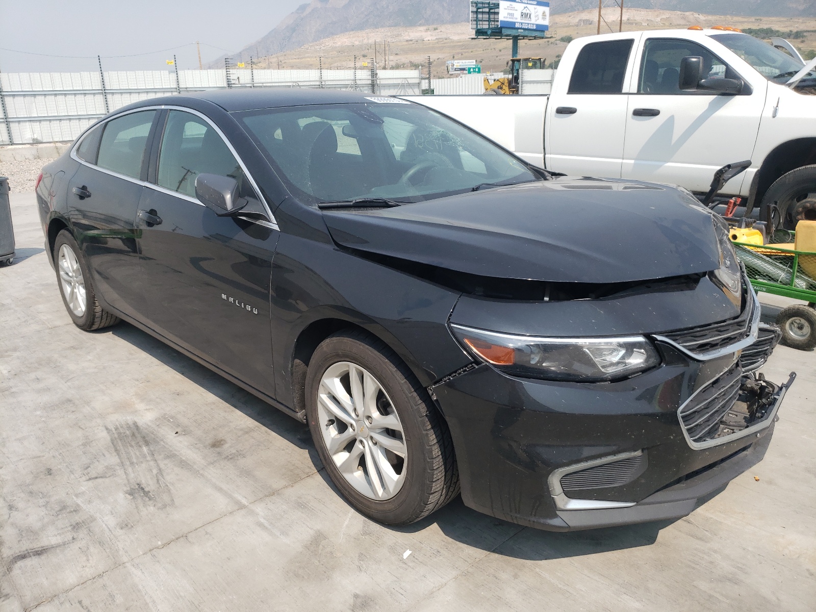 CHEVROLET MALIBU LT 2017 with VIN 1G1ZE5STXHF244253 - Photo from auction