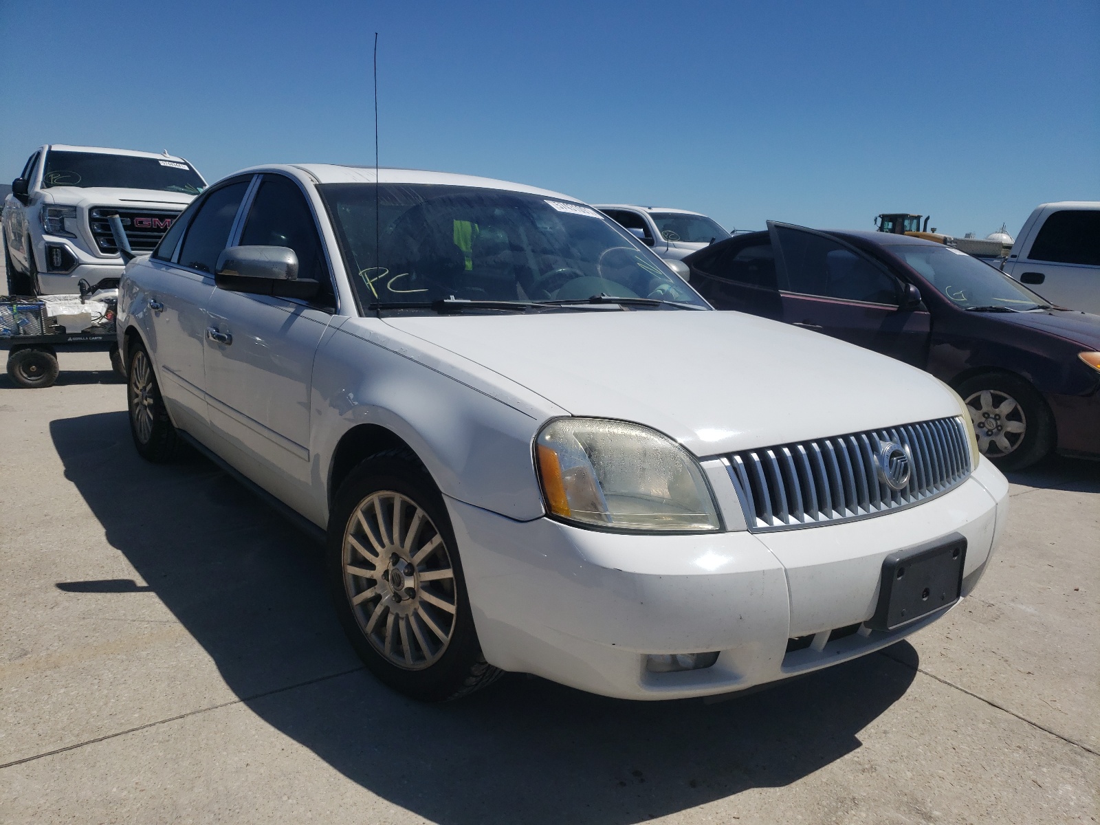 Photo 1 from auction – 2005 MERCURY MONTEGO PR with VIN 1MEHM43185G612737