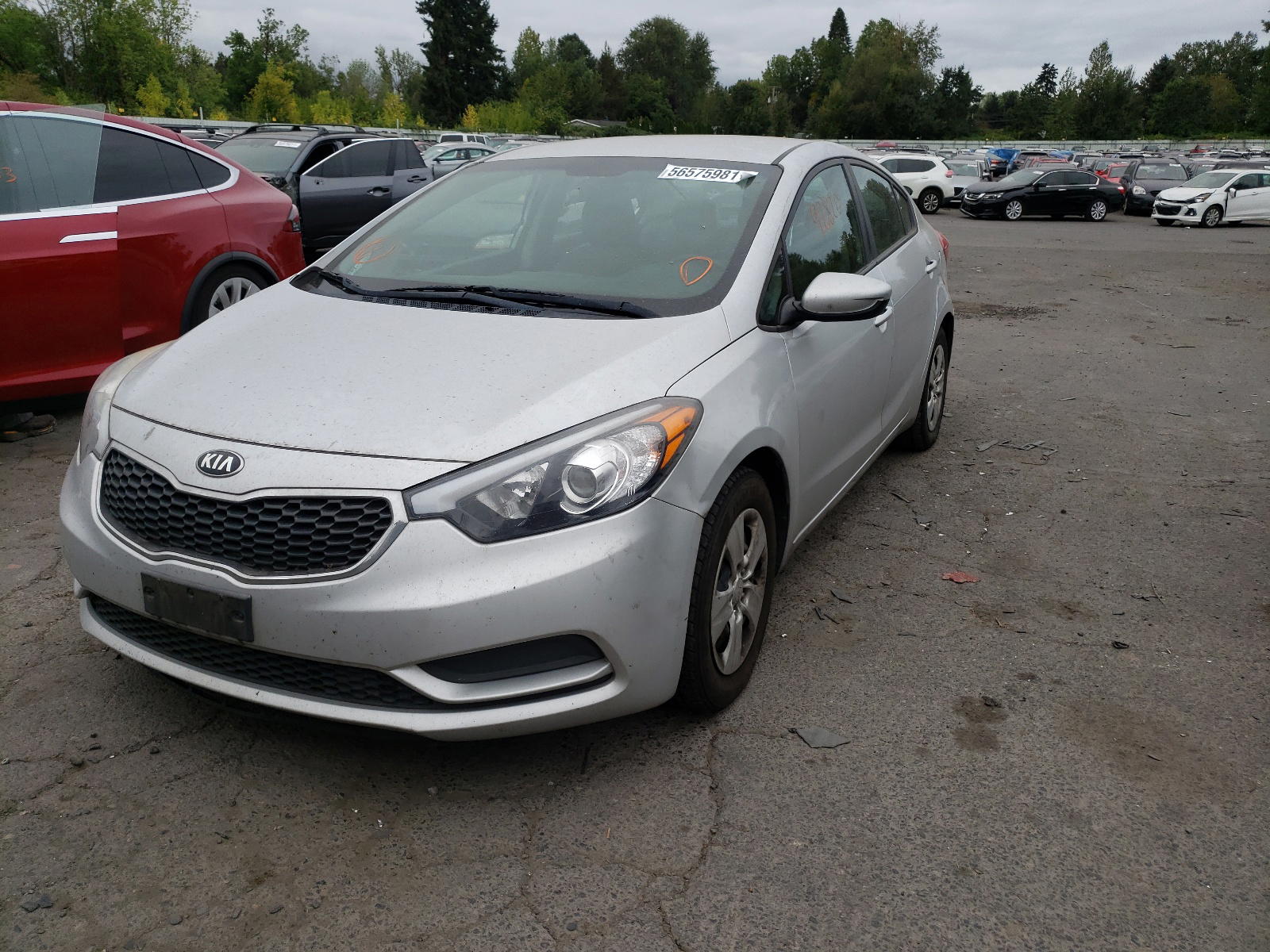 Photo 2 from auction – 2015 KIA FORTE LX with VIN KNAFK4A68F5423920