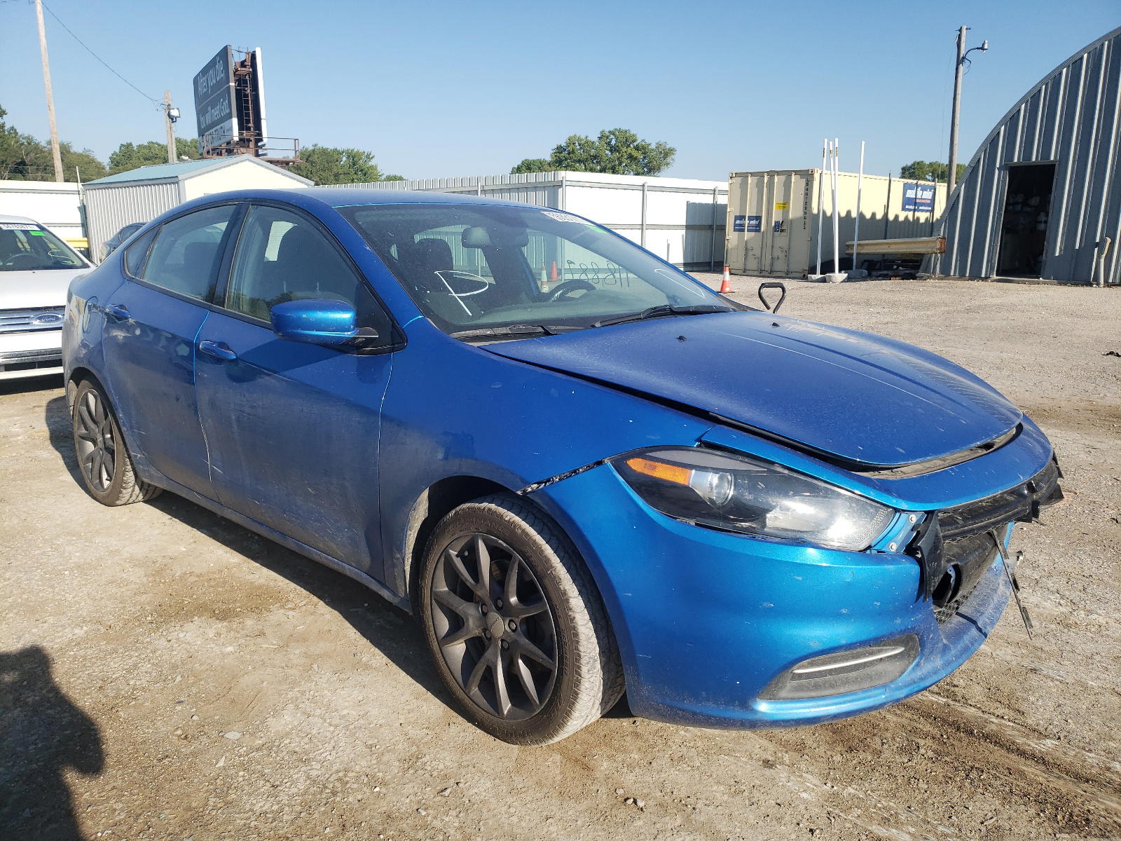 DODGE DART SE 2016 with VIN 1C3CDFAA7GD712217 - Photo from auction