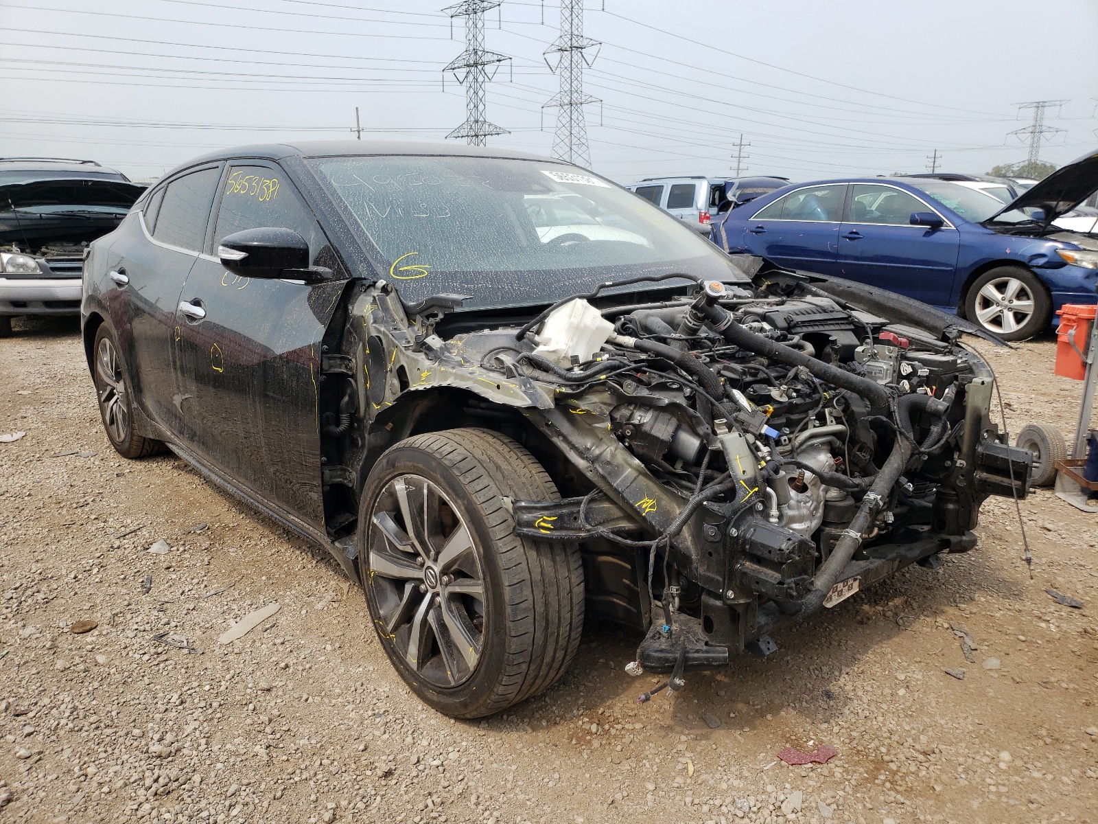 NISSAN MAXIMA SV 2020 with VIN 1N4AA6CV4LC364040 - Photo from auction
