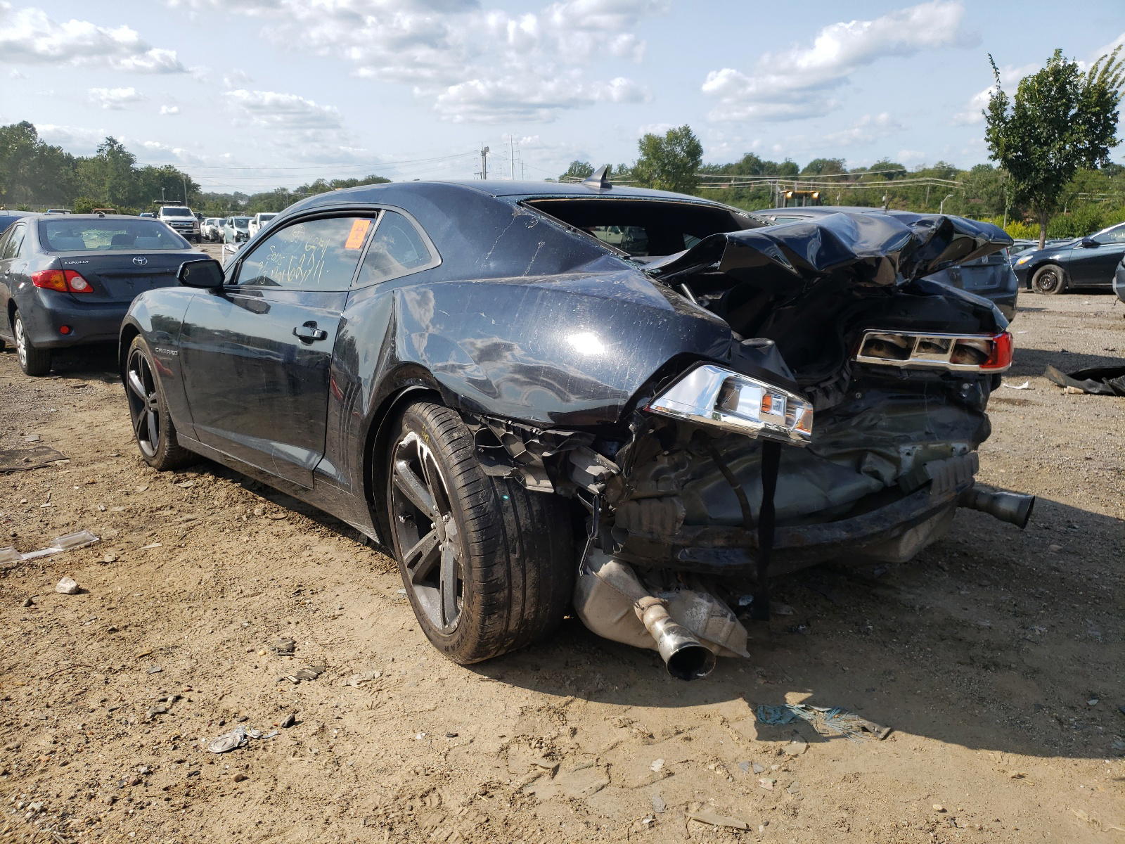 Photo 3 from auction – 2014 CHEVROLET CAMARO LS with VIN 2G1FE1E32E9229712