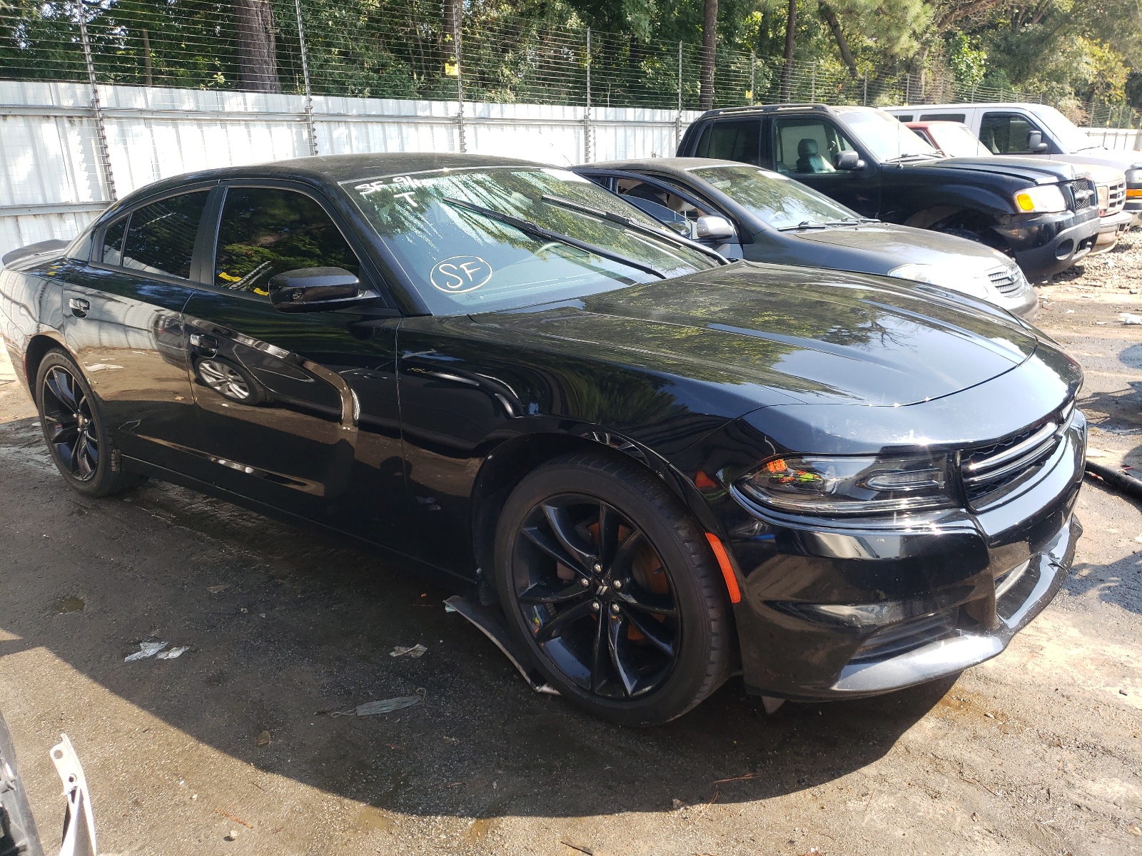 DODGE CHARGER SX 2018 with VIN 2C3CDXBG7JH272762 - Photo from auction