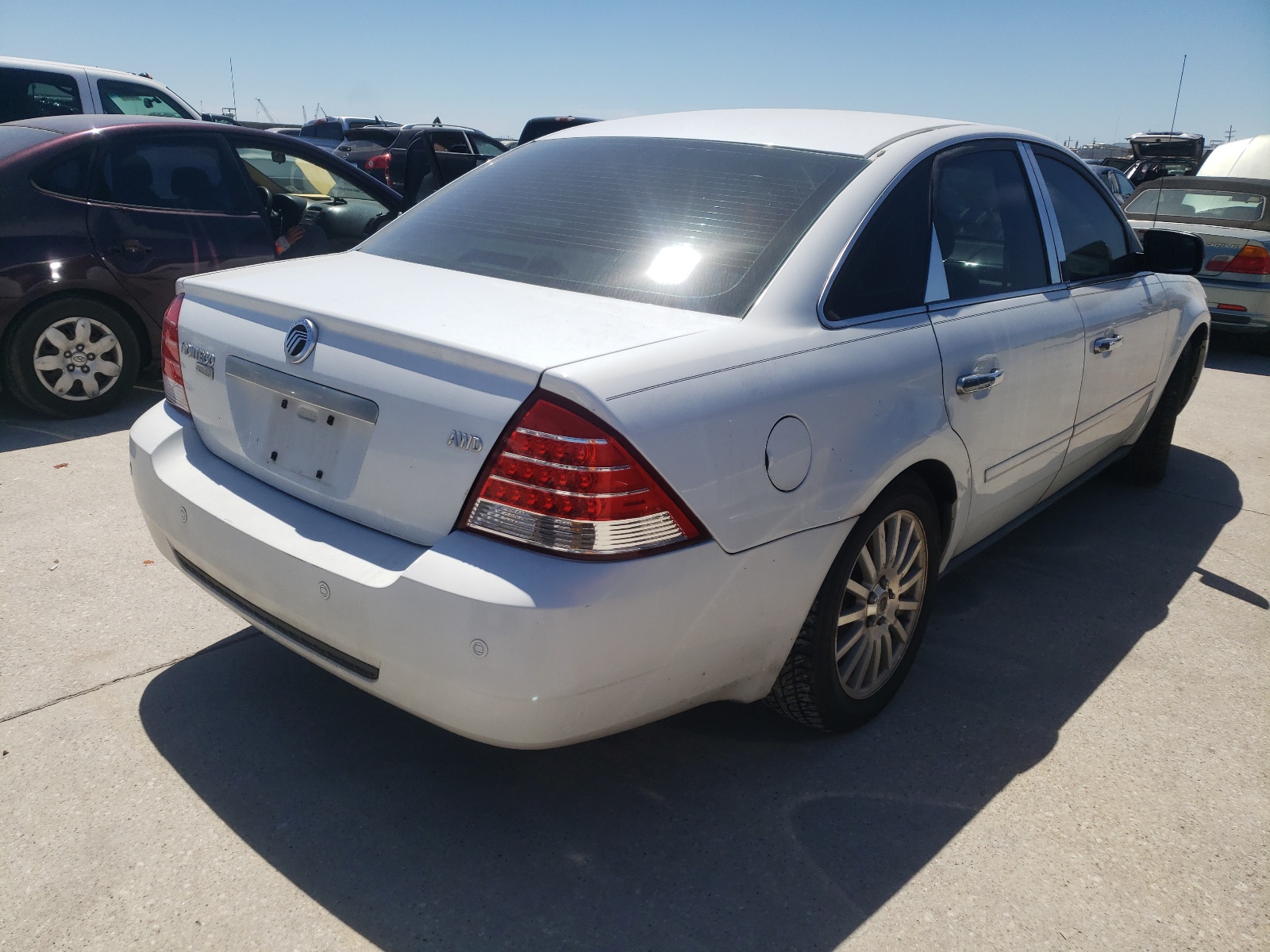 Photo 4 from auction – 2005 MERCURY MONTEGO PR with VIN 1MEHM43185G612737
