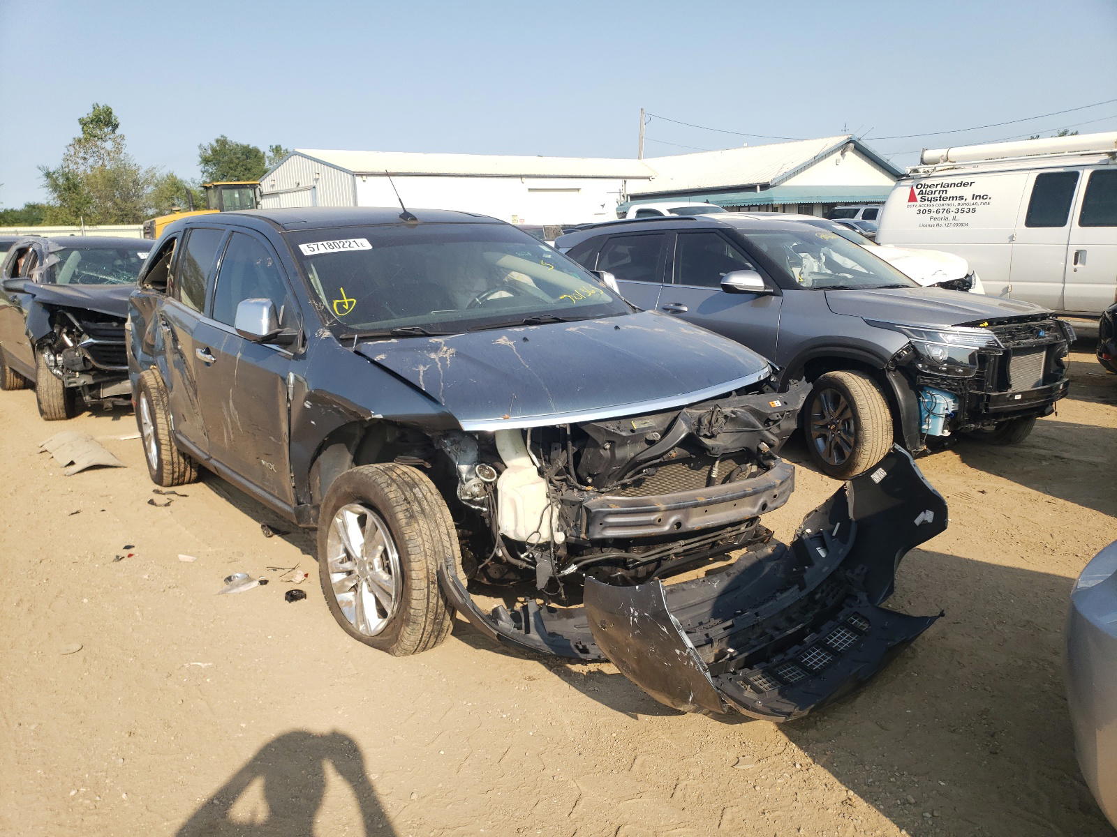 LINCOLN MKX 2010 with VIN 2LMDJ6JC3ABJ01365 - Photo from auction