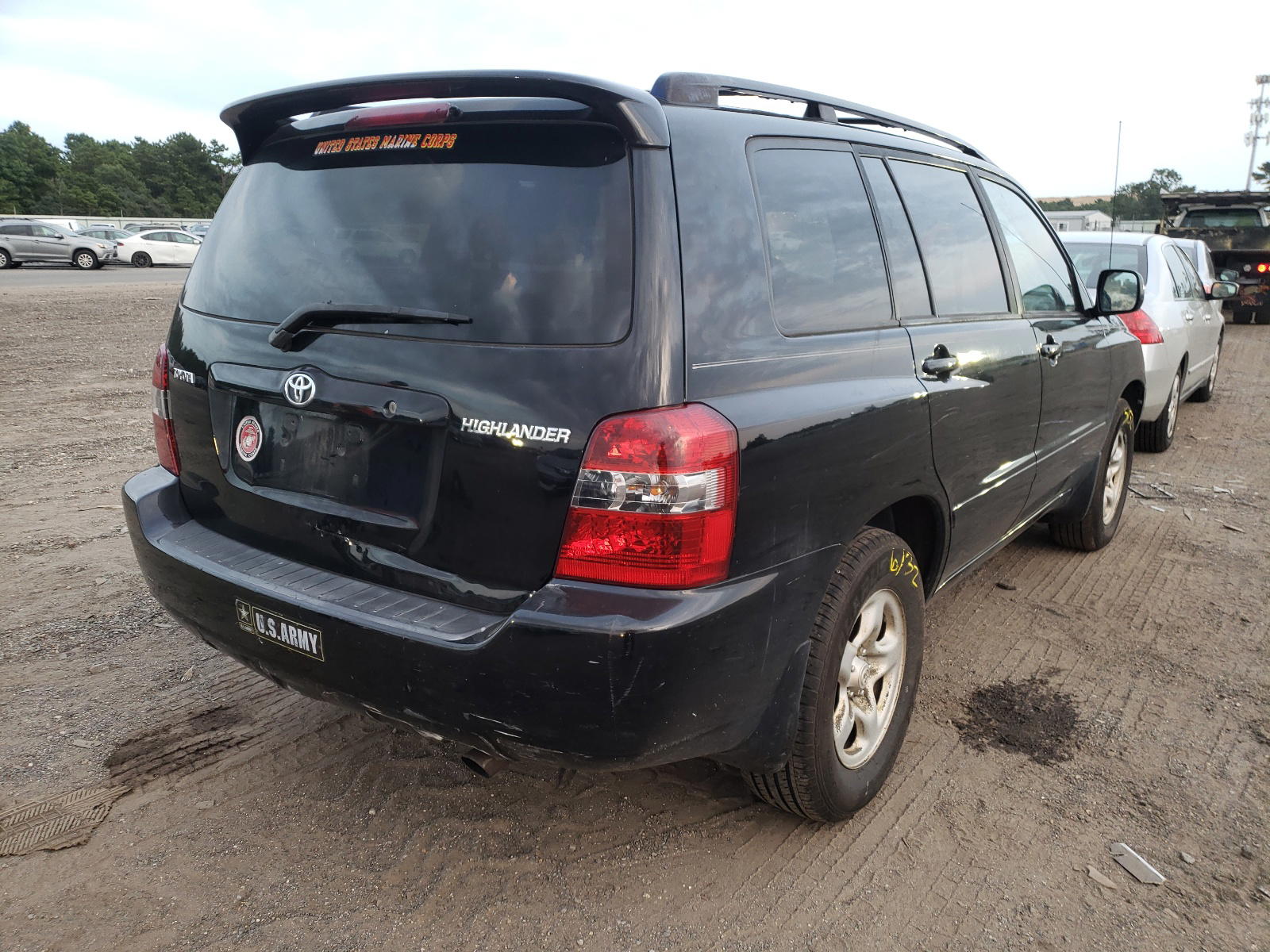 Photo 4 from auction – 2007 TOYOTA HIGHLANDER with VIN JTEDD21A570166996