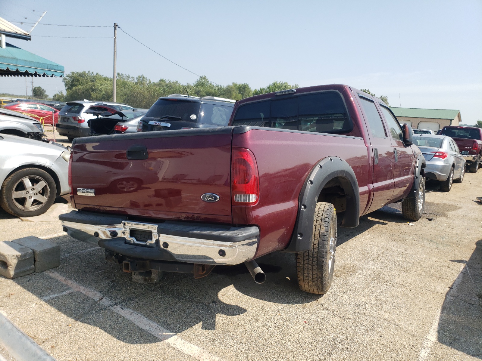 Photo 4 from auction – 2005 FORD F250 SUPER with VIN 1FTSW20P05EA57972