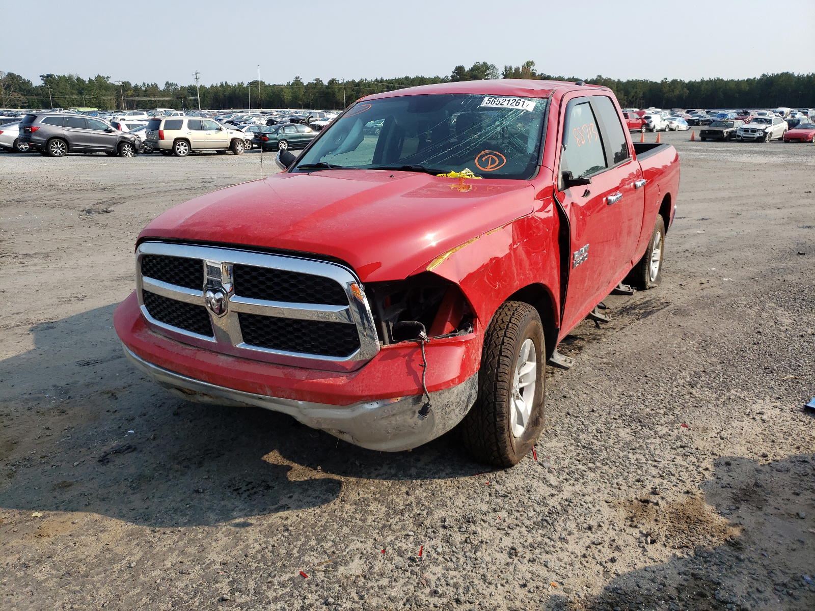 Photo 2 from auction – 2016 RAM 1500 SLT with VIN 1C6RR6GGXGS226717