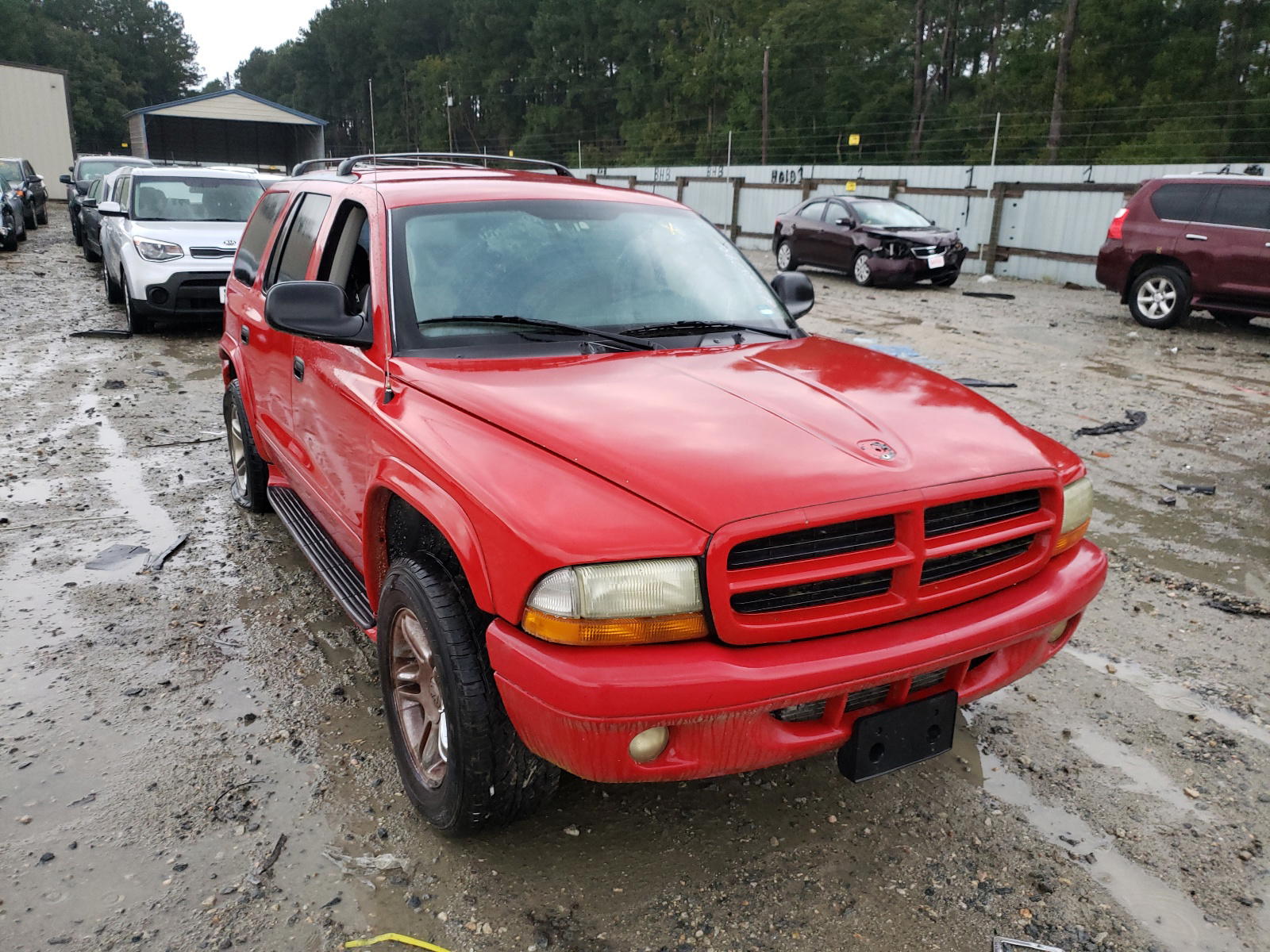 DODGE DURANGO R/ 2003 with VIN 1D8HS78Z43F502778 - Photo from auction